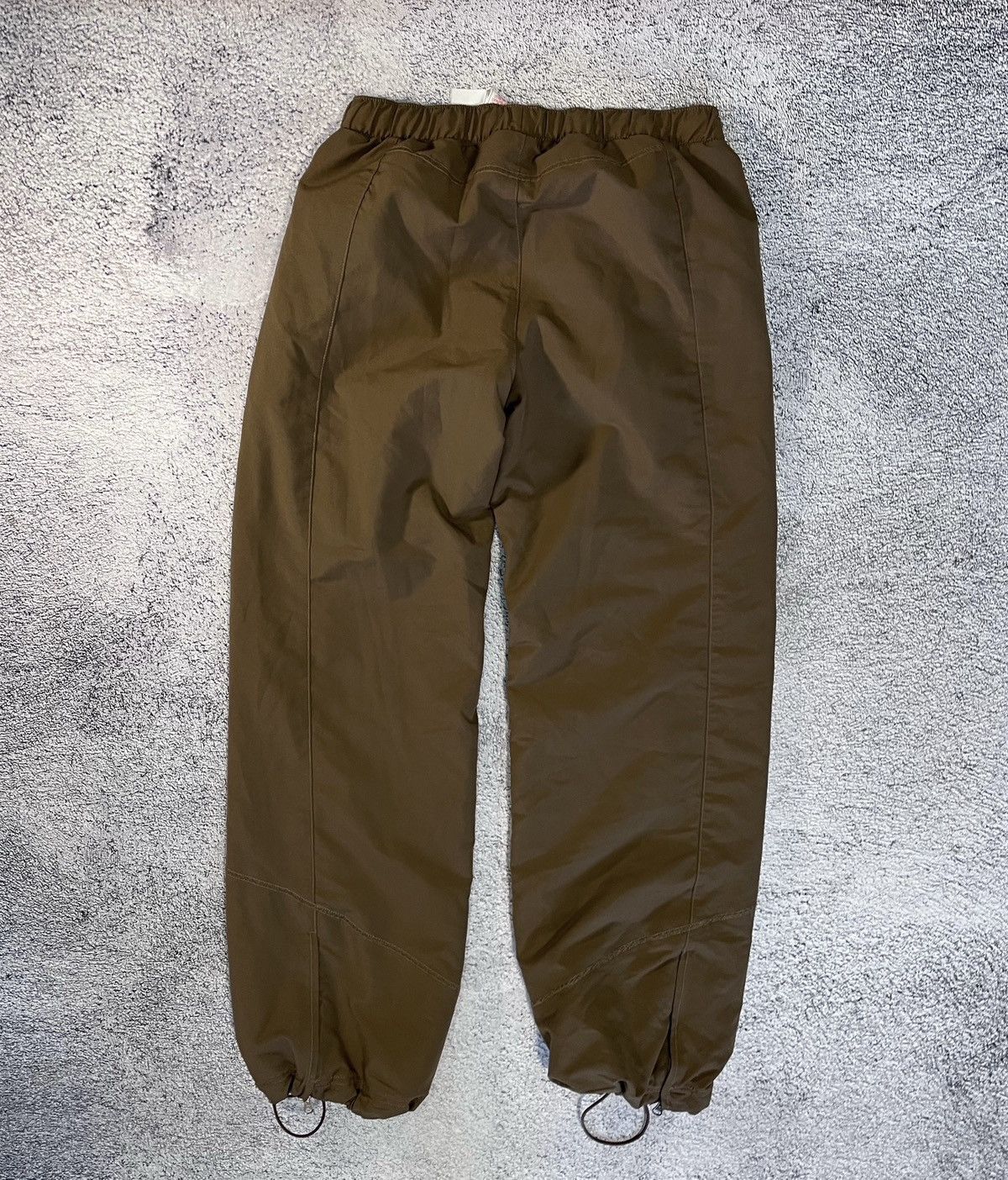 Nike Vintage Nike Brown Track Pants Y2K Swoosh Size S Size 28" / US 6 / IT 42 - 5 Thumbnail