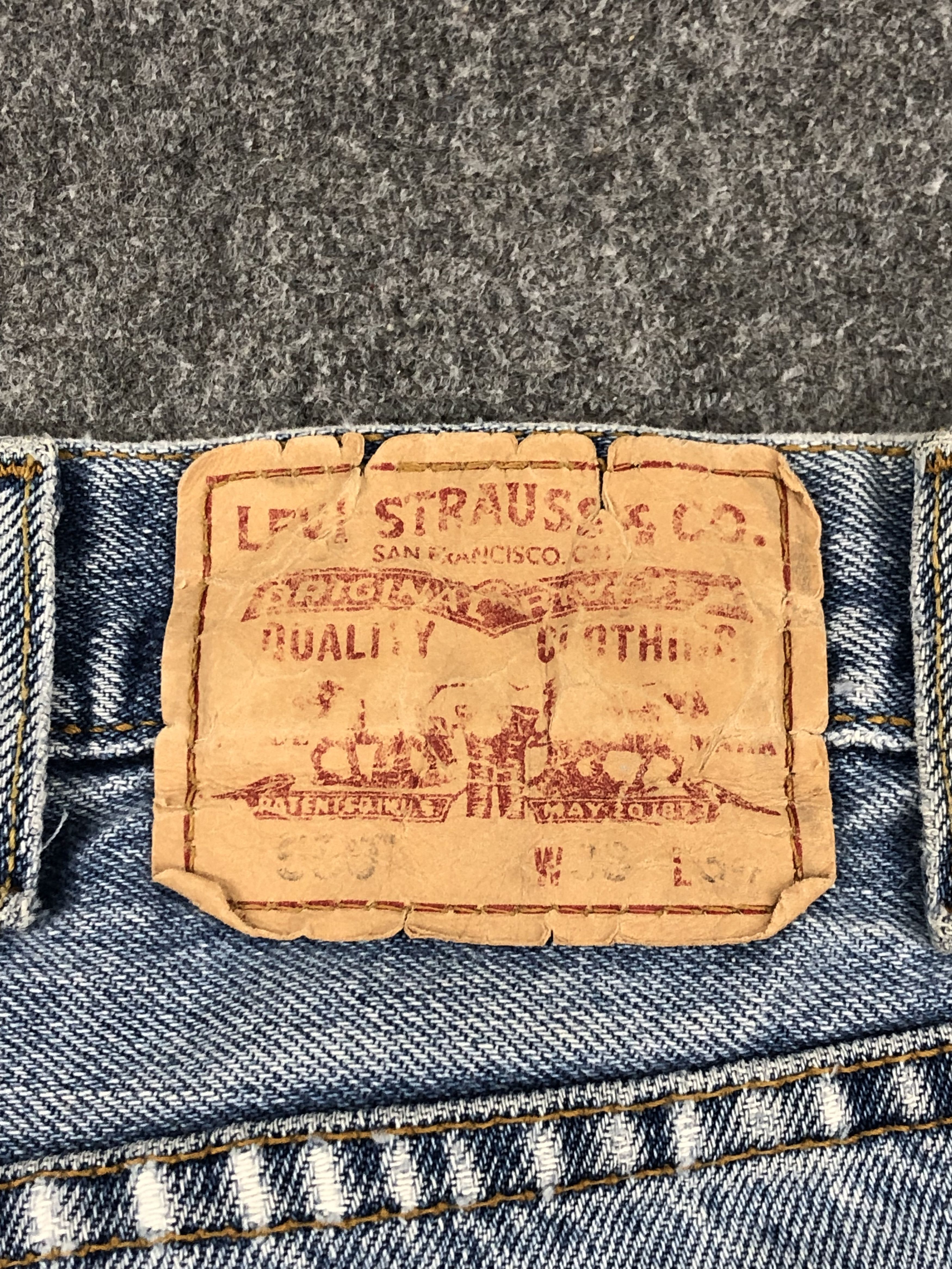 Levi's Vintage Levis 550 Relaxed Fit Jeans DPP0231 Size US 37 - 5 Thumbnail
