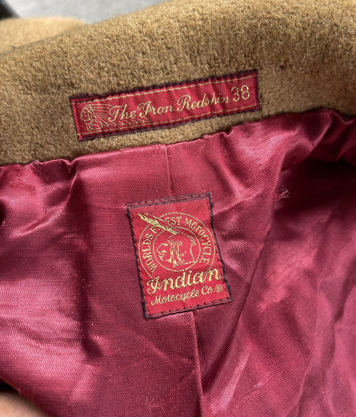 Buzz Rickson's × Indian Motorcycle × Toyo Enterprises 🔥Vtg Indian by Toyo Enterprise WW2 Naval Clothing Pea Coat Size US L / EU 52-54 / 3 - 15 Thumbnail