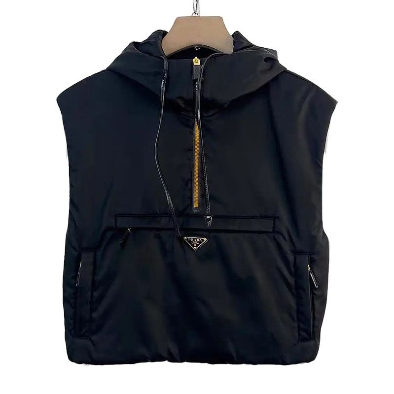 Prada Black Nylon Women's Jacket XS