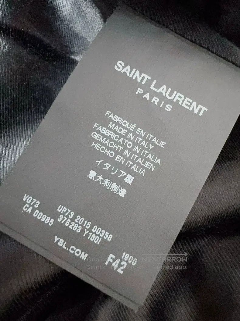 Saint Laurent Paris Saint Laurent Paris Baseball Jacket Size M / US 6-8 / IT 42-44 - 4 Thumbnail