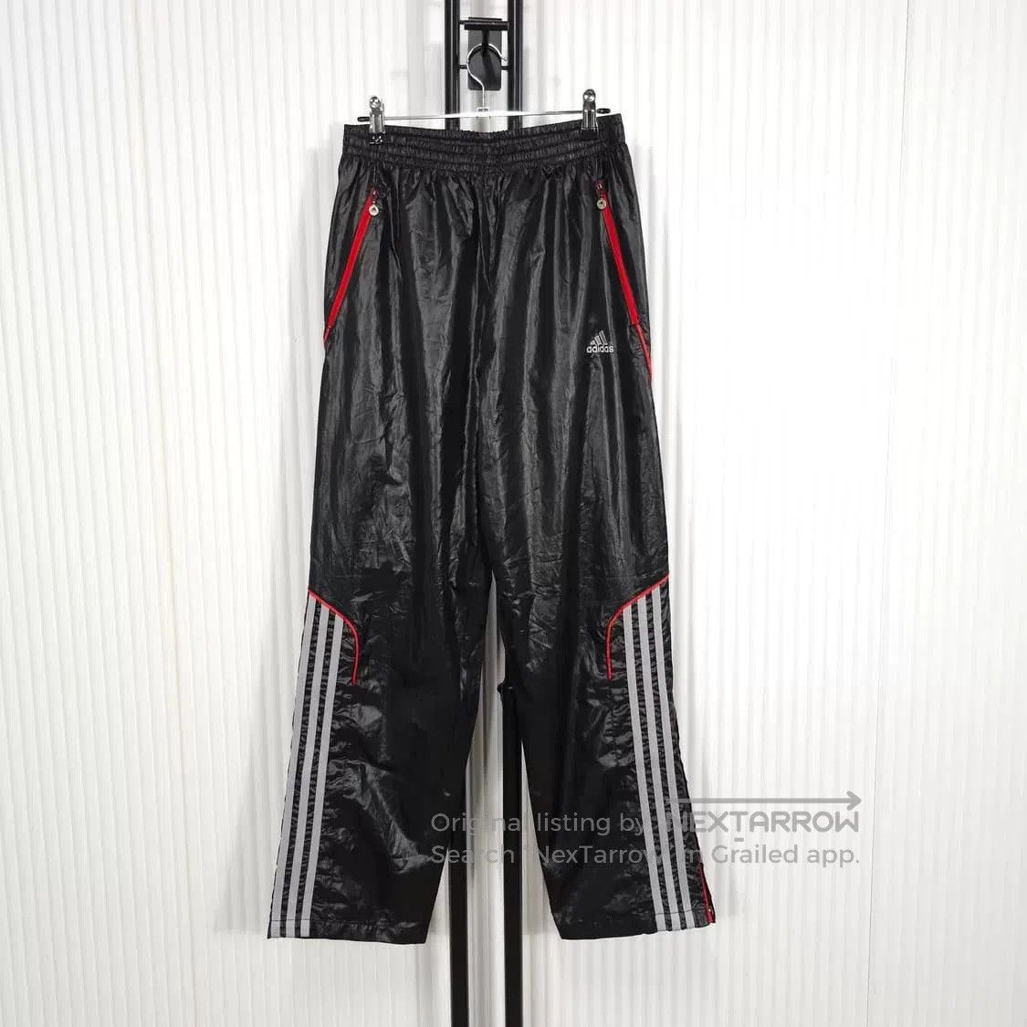 Adidas adidas vintage black functional pants. Size US 34 / EU 50 - 1 Thumbnail