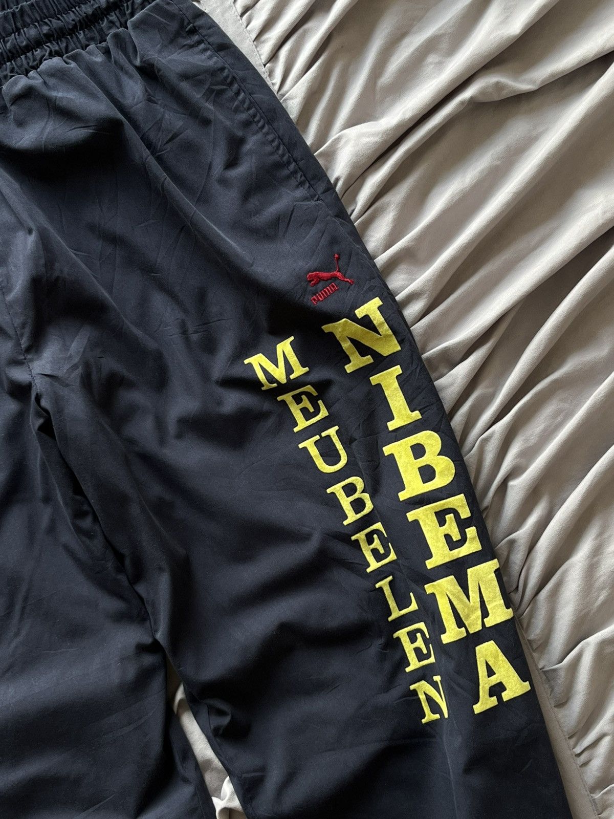 Puma Rare 90s Vintage Puma Track Pants Baggy Archive Y2K Size US 34 / EU 50 - 3 Thumbnail
