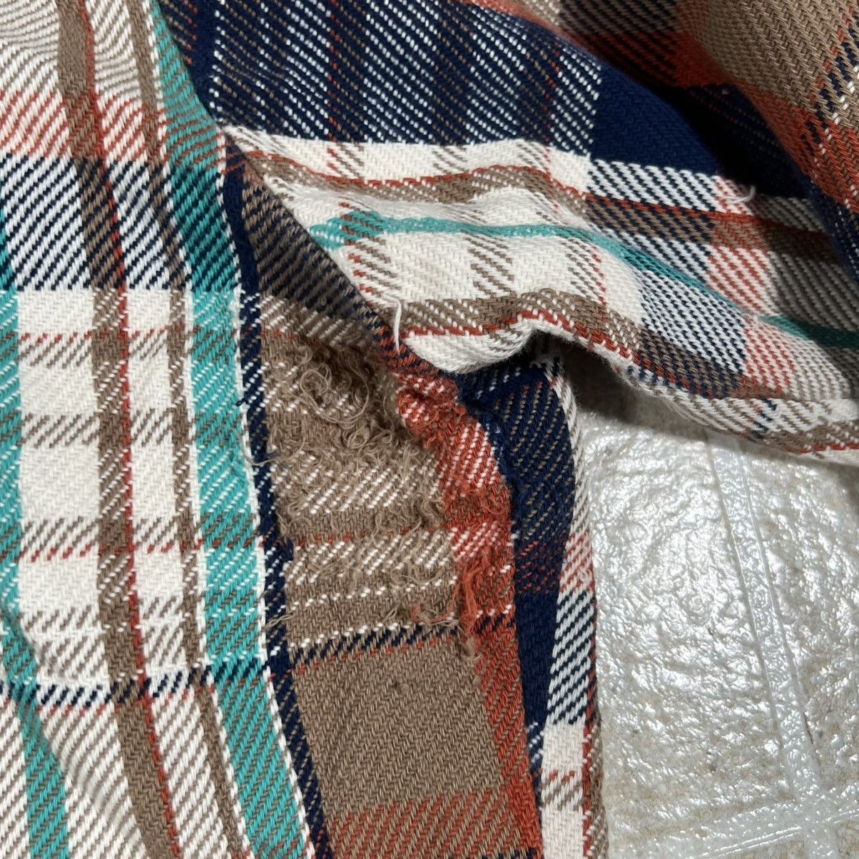 Other Vintage Big Mike Thick Plaid Flannel Button Down Shirt Size US XL / EU 56 / 4 - 5 Thumbnail