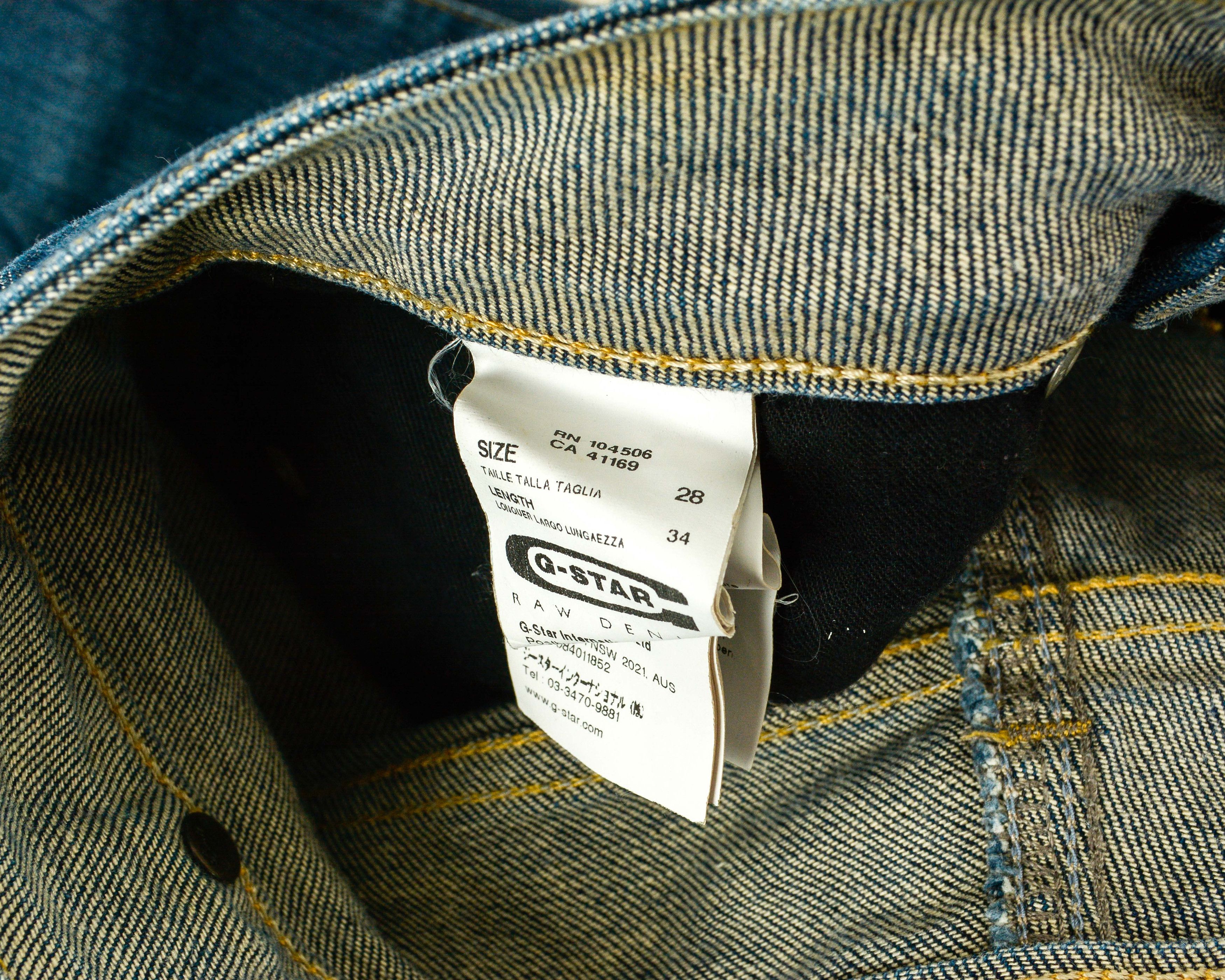 G-Star Midge Skinny Women's Jeans W28 L34 Trousers Zip Stretch Low Size 28" / US 6 / IT 42 - 5 Thumbnail