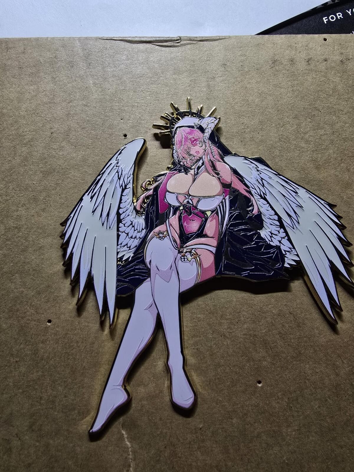 Independent Truck Co. Anime Style Angel Wing Enamel Pin Badge By Lowkey Geeks Size ONE SIZE - 5 Thumbnail