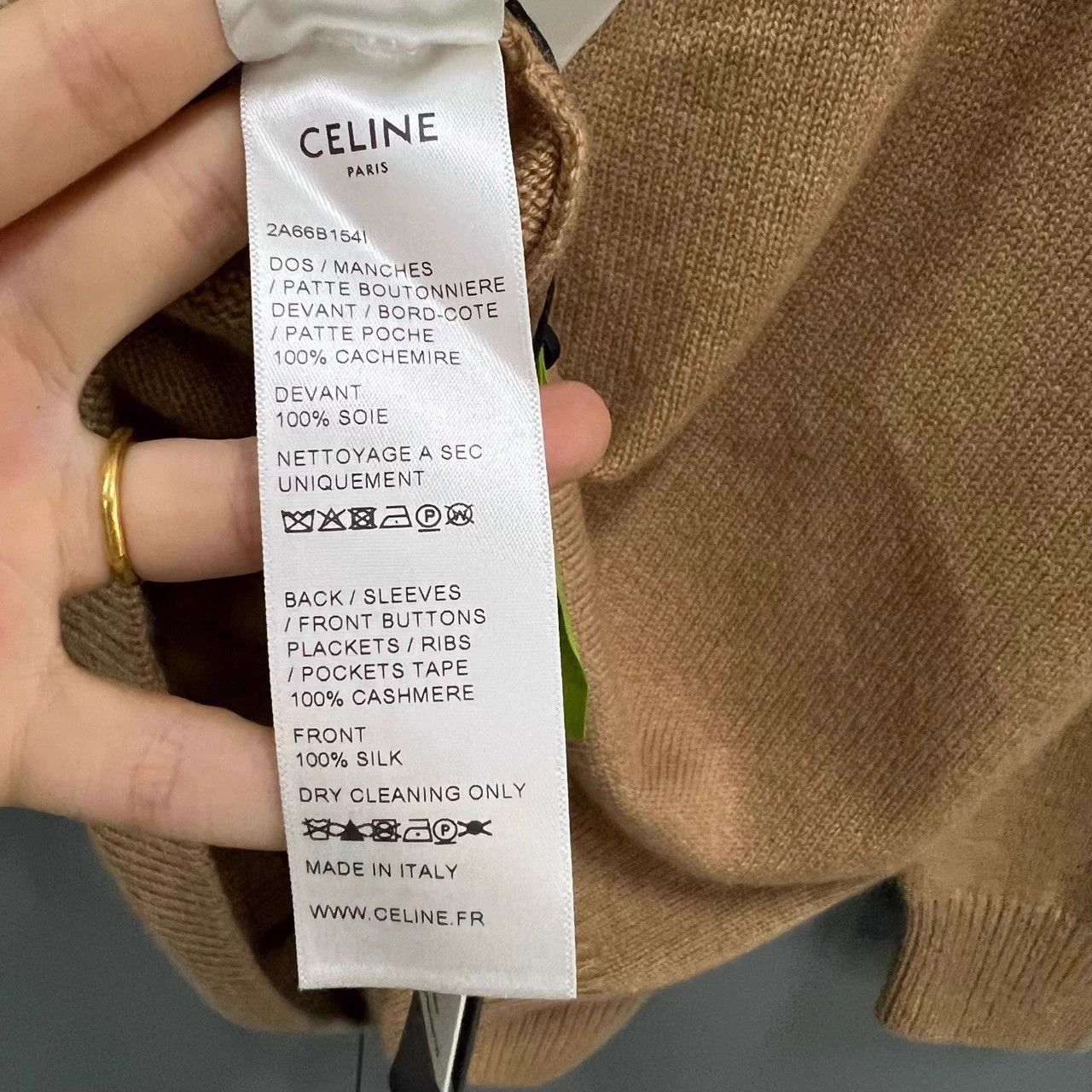 Celine Celine striped circle print cardigan S 95 New Size S / US 4 / IT 40 - 4 Thumbnail