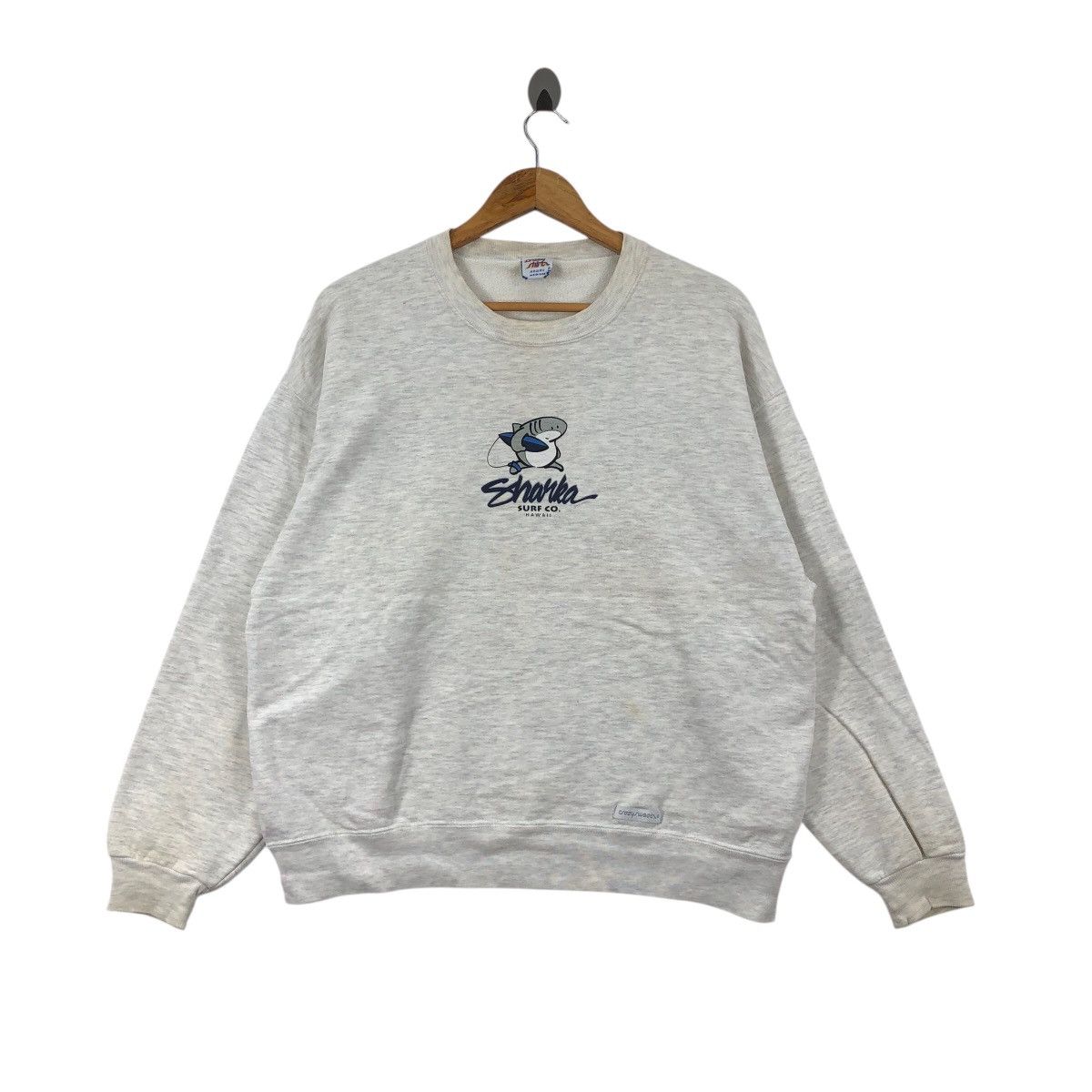 Vintage Vintage Sharka Surf Hawaii Sweatshirt Crazy Shirt Crewneck Size US M / EU 48-50 / 2 - 1 Thumbnail