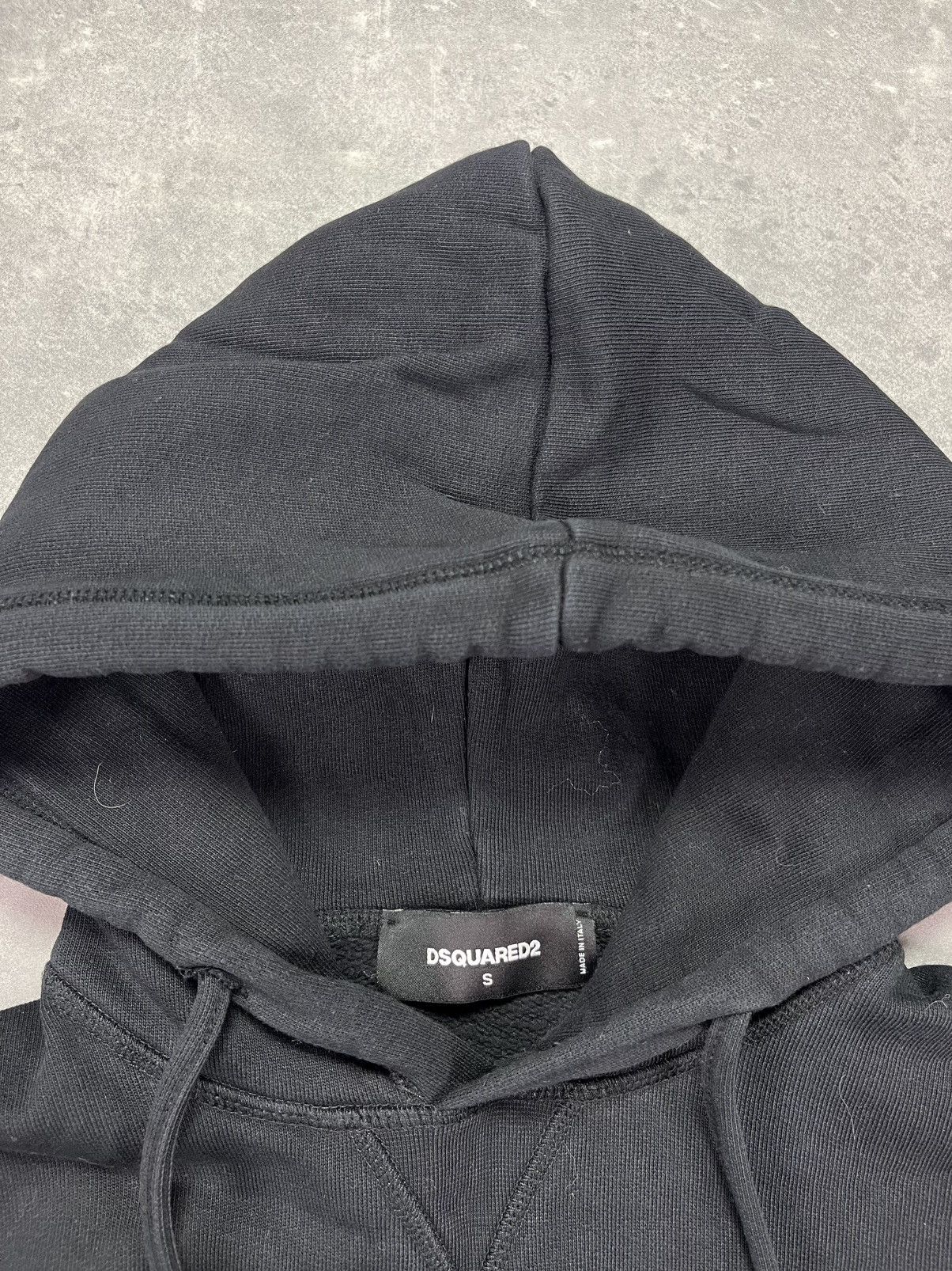Dsquared2 Dsquared2 Washed Faded Black Logo HoodieS Size US S / EU 44-46 / 1 - 8 Thumbnail