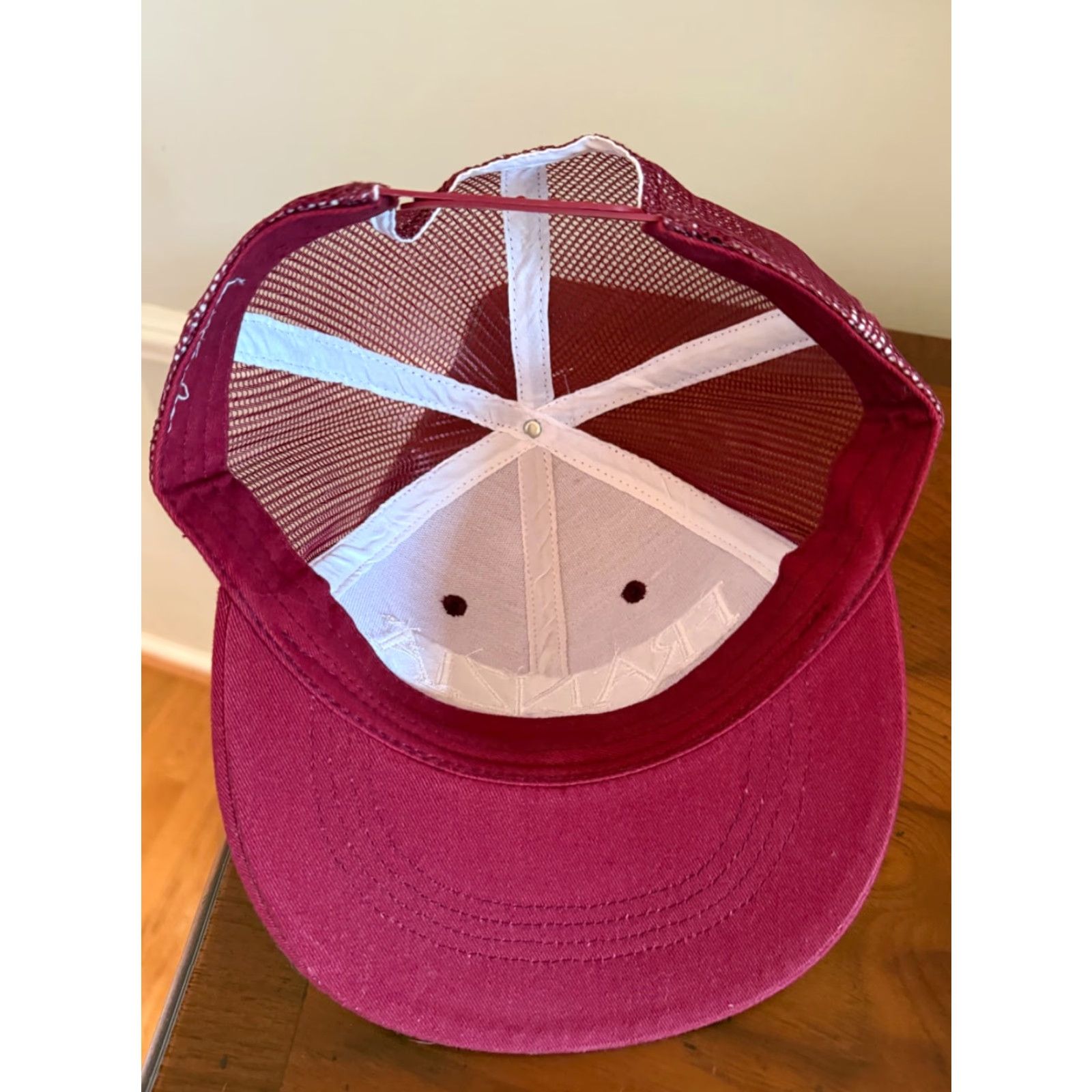 Alife VINTAGE Franzia Trucker Hat Franz for Life Red Men Adjustable Hat - Franzia, Trucker, Red, NWOT, Men Size ONE SIZE - 4 Thumbnail