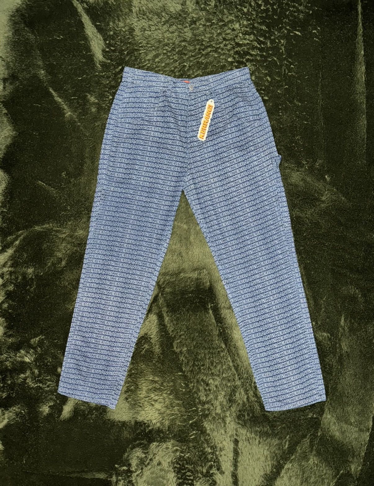 Designer [32] KERRANG! Magazine Logo Print Relaxed Fit Painter Pants Size US 32 / EU 48 - 1 Thumbnail