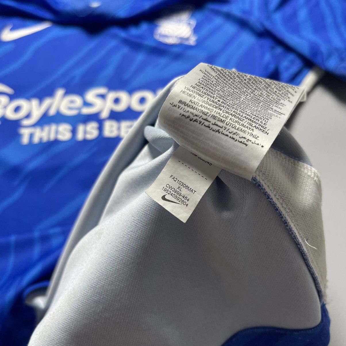 Adidas BIRMINGHAM NIKE 2024/2025 SOCCER HOME JERSEY #10 JUTKIEWICZ Size US XL / EU 56 / 4 - 10 Thumbnail