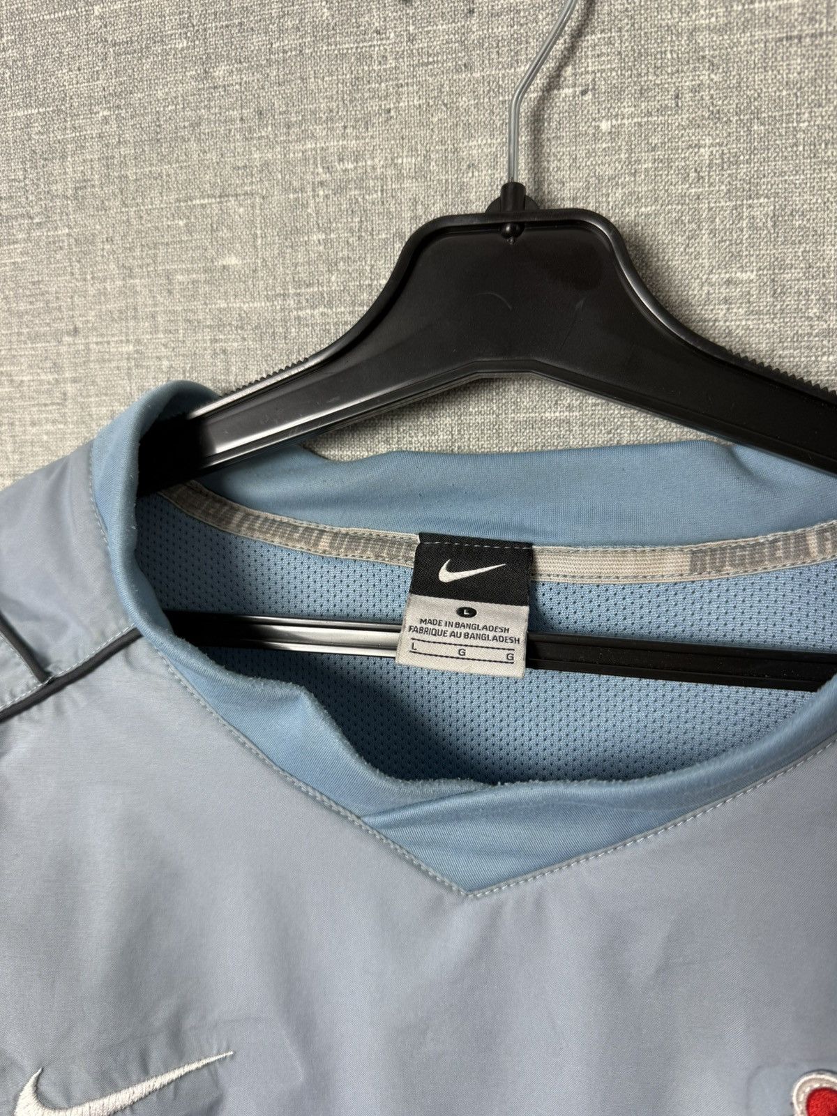 Nike Vintage Nike England Rugby O2 Windbreaker Pullover Jacket Size US L / EU 52-54 / 3 - 22 Thumbnail