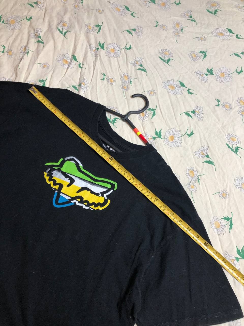 Fox Racing Fox Racing big logo Vintage black T-Shirt crazy Y2K size XL Size US XL / EU 56 / 4 - 6 Thumbnail
