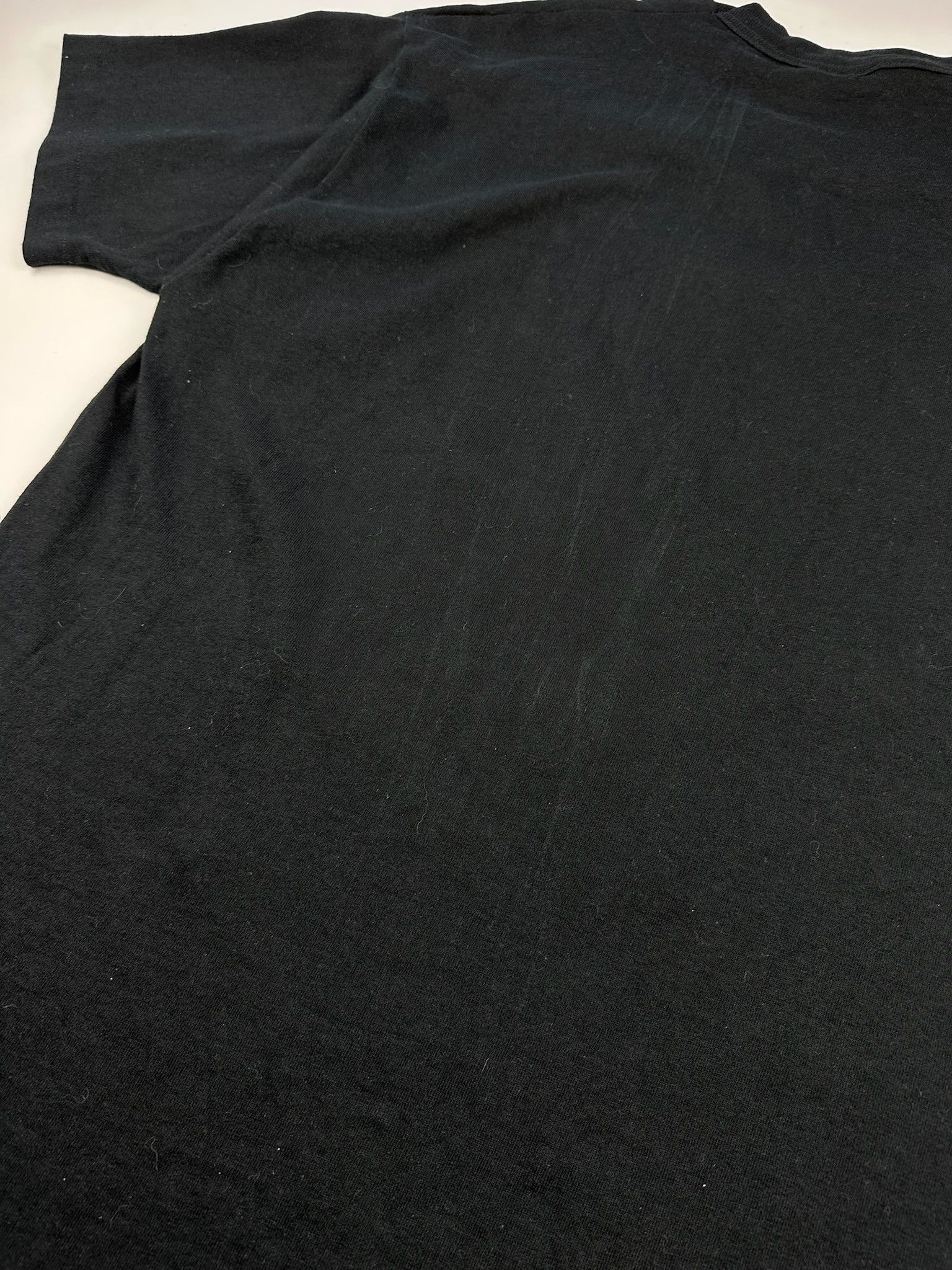 Delta Vintage Mad Dog Bulldog Graphic Tee Black Biker Shirt Size US XL / EU 56 / 4 - 6 Thumbnail
