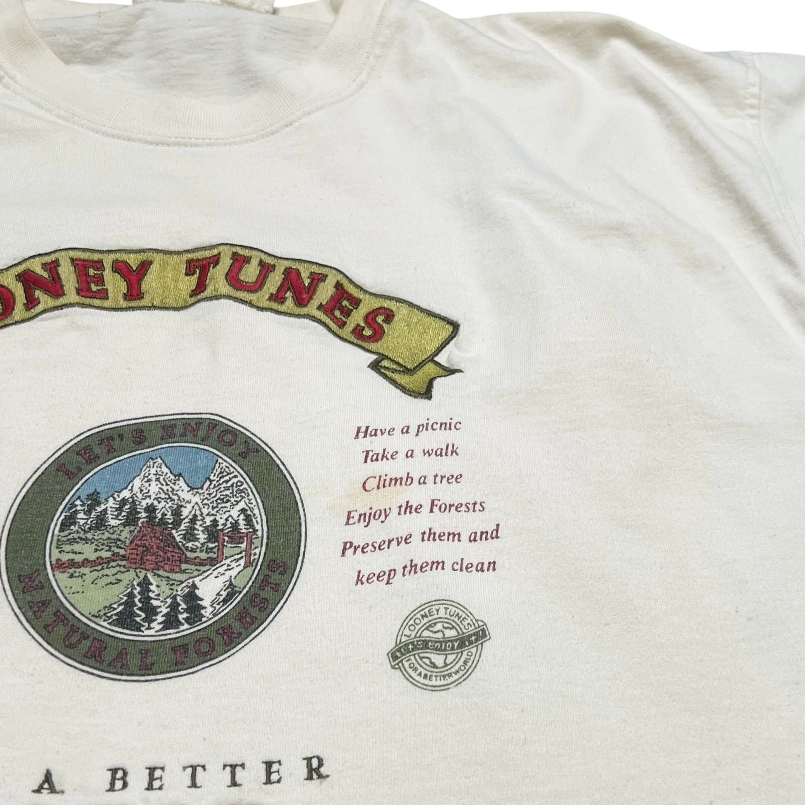 Other Acme VTG Looney Tunes Taz Tasmanian Devil Mens Size L Embroi Size US L / EU 52-54 / 3 - 4 Thumbnail