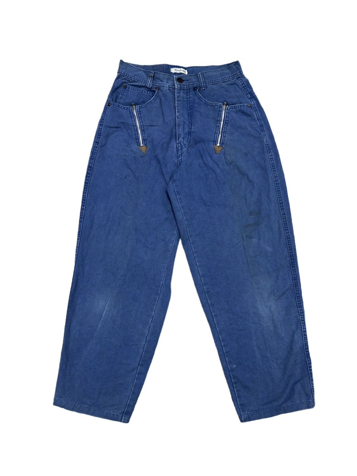 image of Aw87 Boneville Archive Zipper Pocket Pant in Blue, Men's (Size 26)