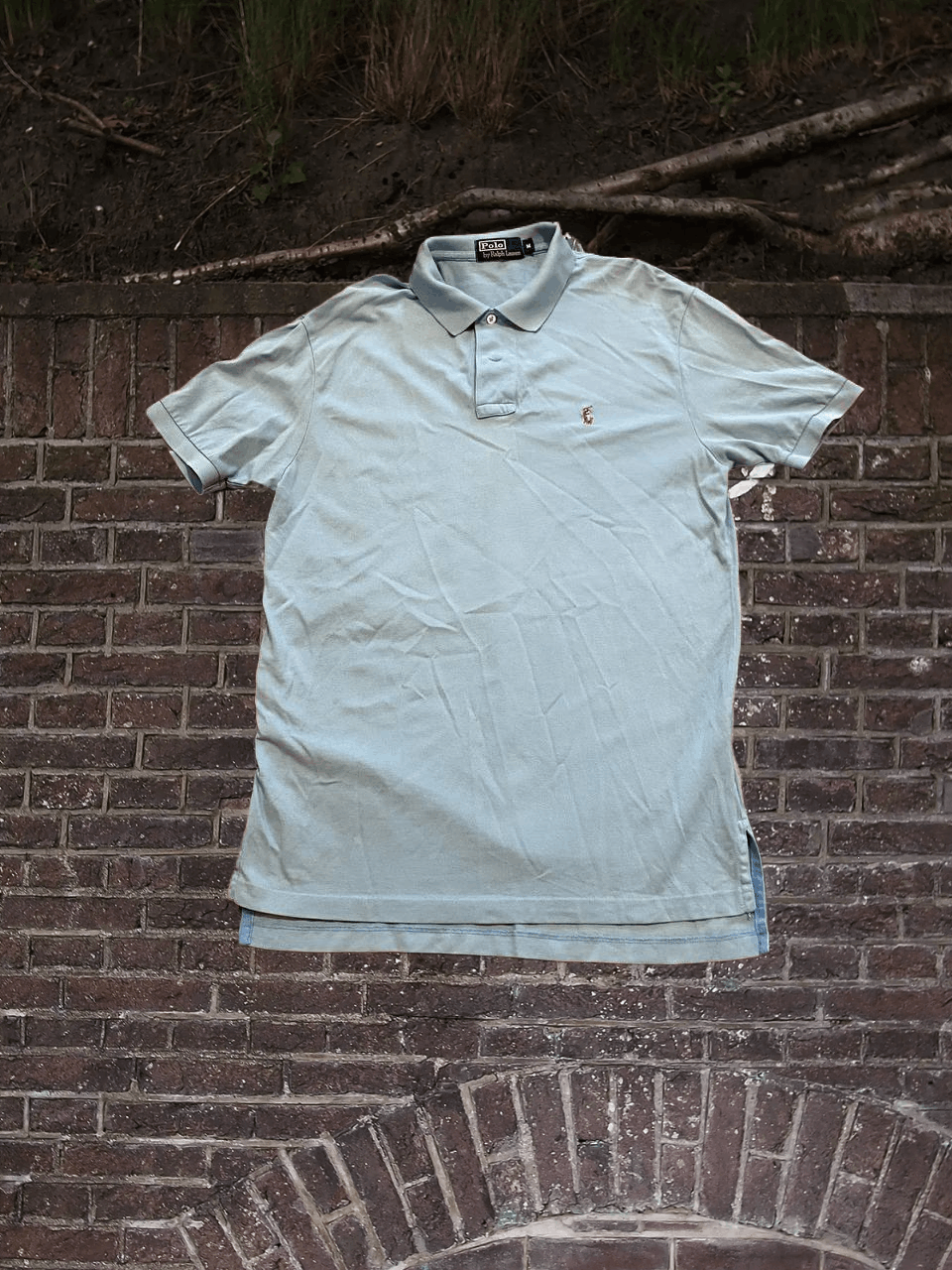 Polo Ralph Lauren Y2K Polo by Ralph Lauren logo blue T-shirt Vintage Size US M / EU 48-50 / 2 - 1 Thumbnail