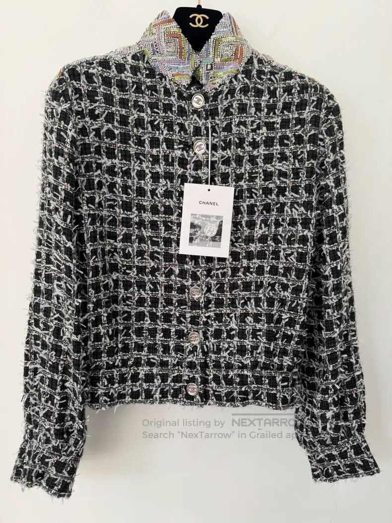 Chanel Chanel Handicraft Workshop Series Gaoding Embroidery Colla Size XXS / US 00 / IT 34 - 1 Thumbnail