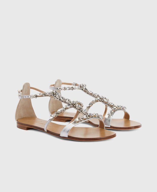 Giuseppe Zanotti Nuvo Roll Sandals Size US 8 / IT 38 - 1 Thumbnail