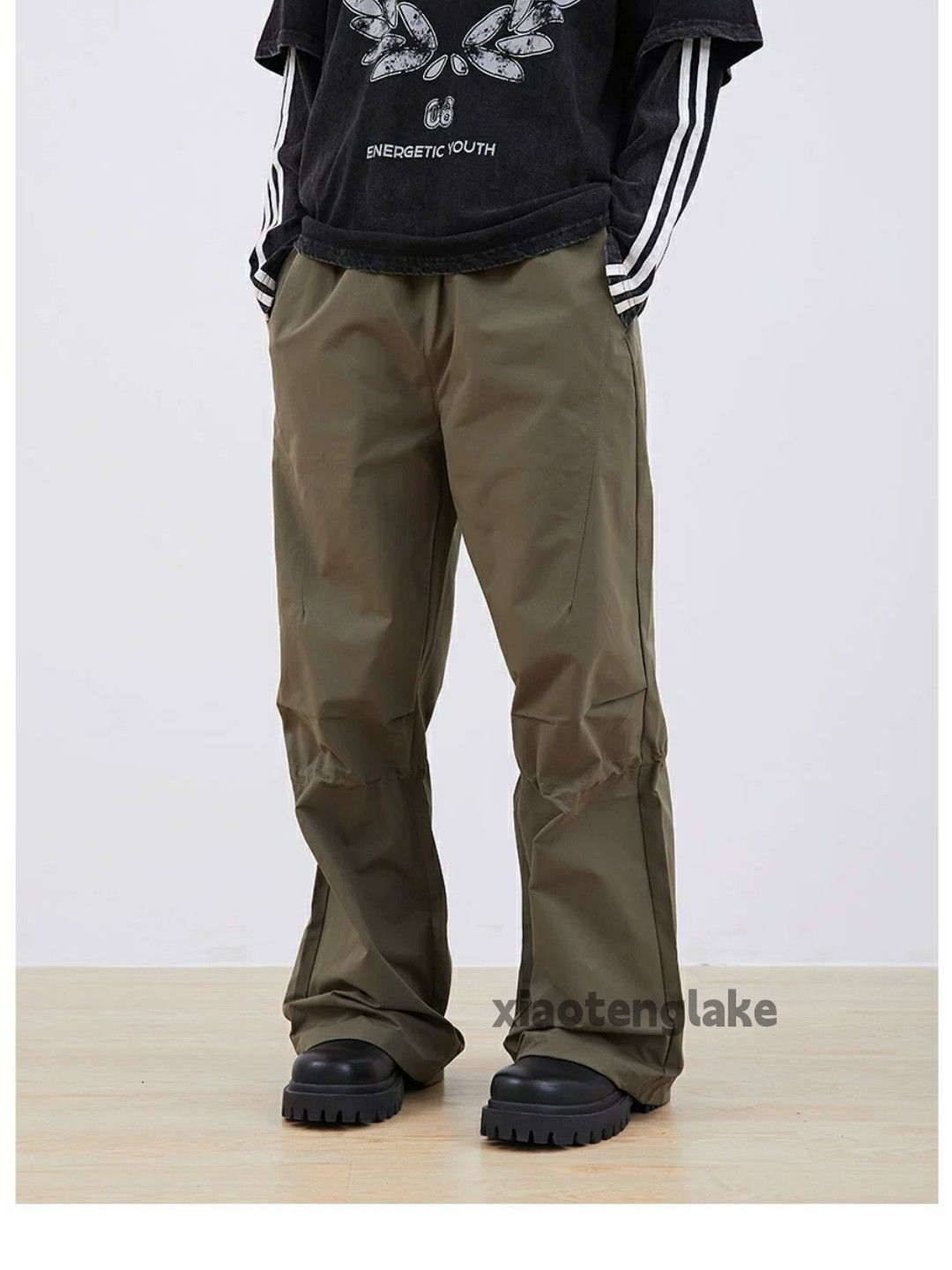 Designer × Japanese Brand × Vintage outdoor sports utility pleated loose baggy pants Size US 32 / EU 48 - 3 Thumbnail