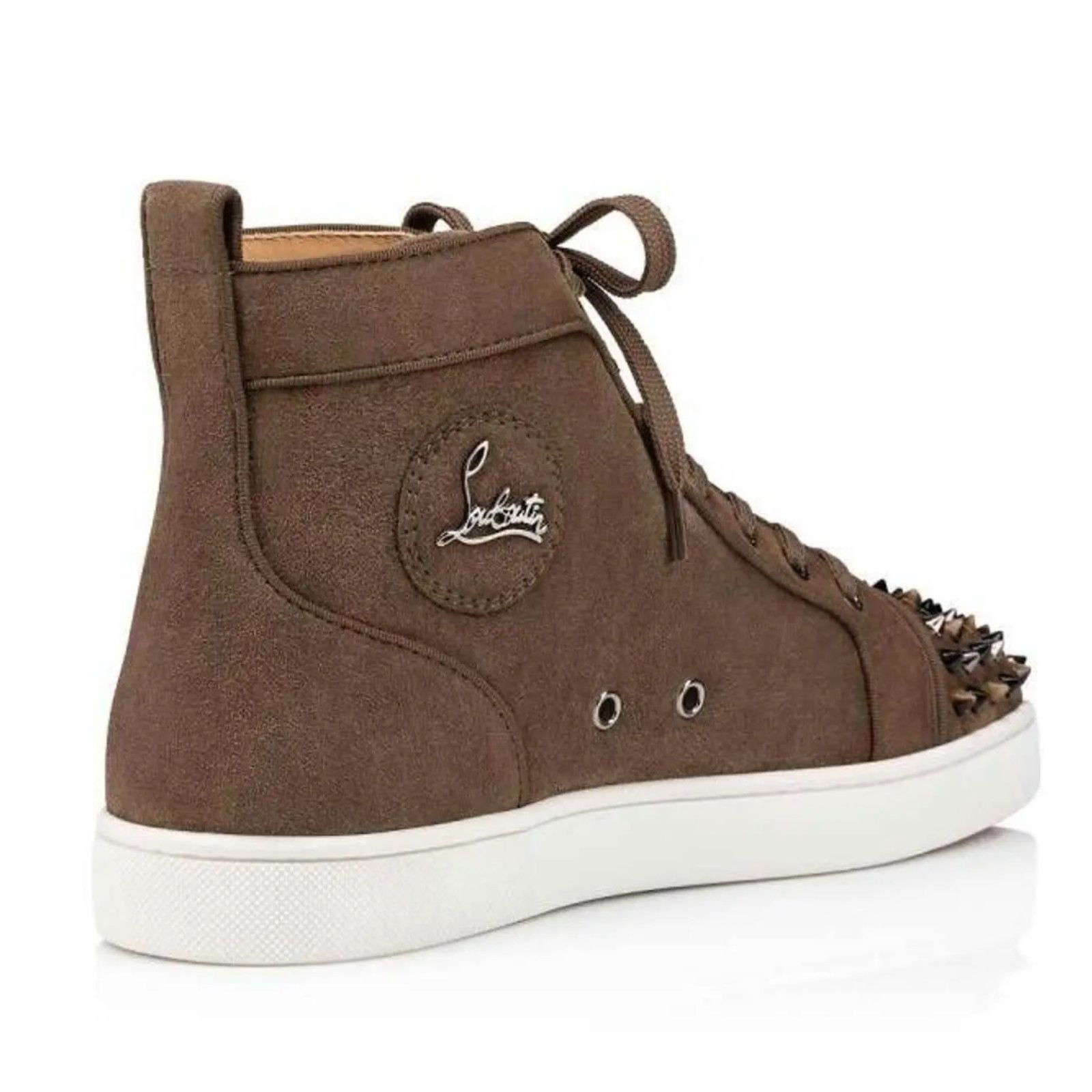 Christian Louboutin Christian Louboutin Lou Spikes Orlato Silex High Top Sneaker Size US 10.5 / EU 43-44 - 7 Thumbnail