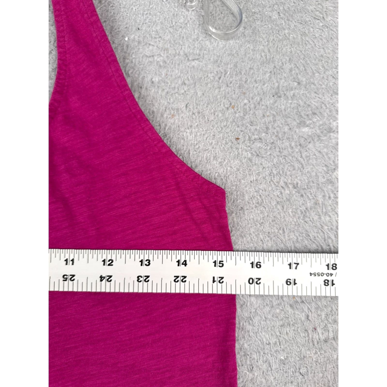 Vintage Shirt Women Medium Pink Tank Sleeveless Scoop Neck Cotton Modal Blend Size M / US 6-8 / IT 42-44 - 7 Thumbnail