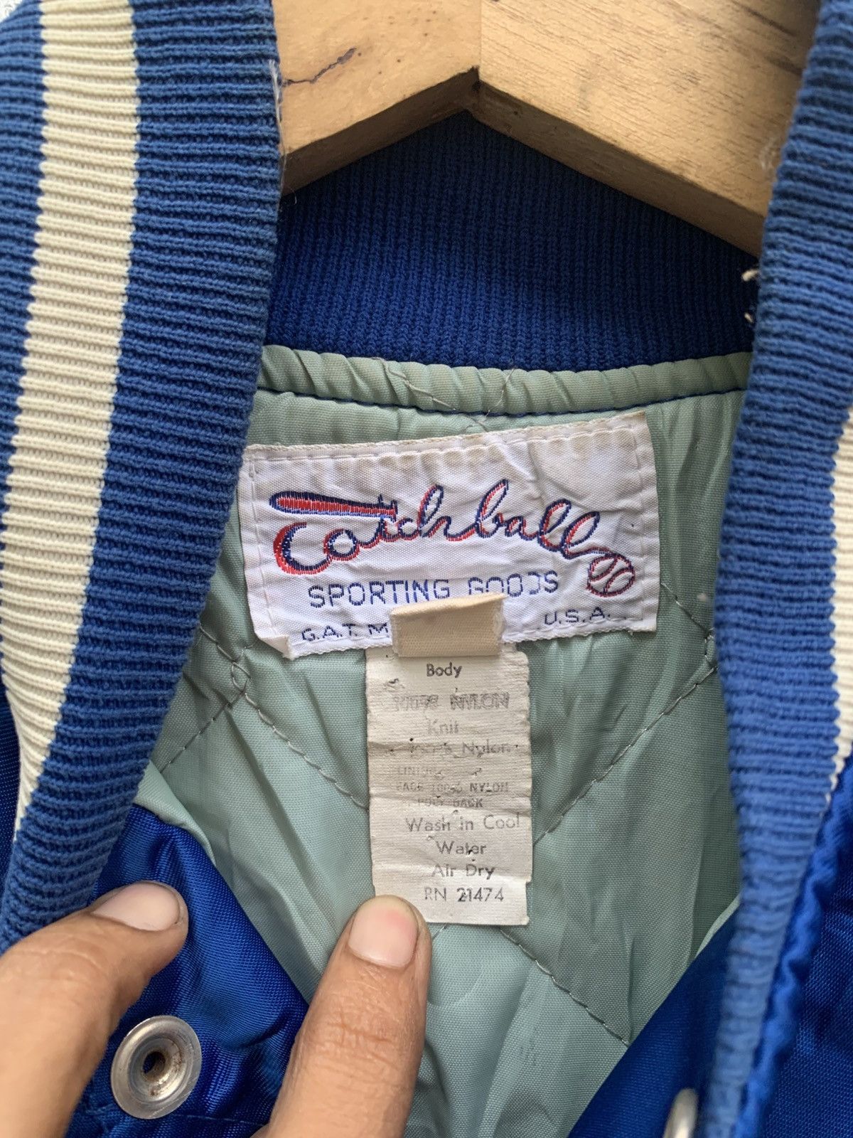 MLB Vintage LA DODGERS by Catchball Satin Jacket Size US L / EU 52-54 / 3 - 8 Thumbnail