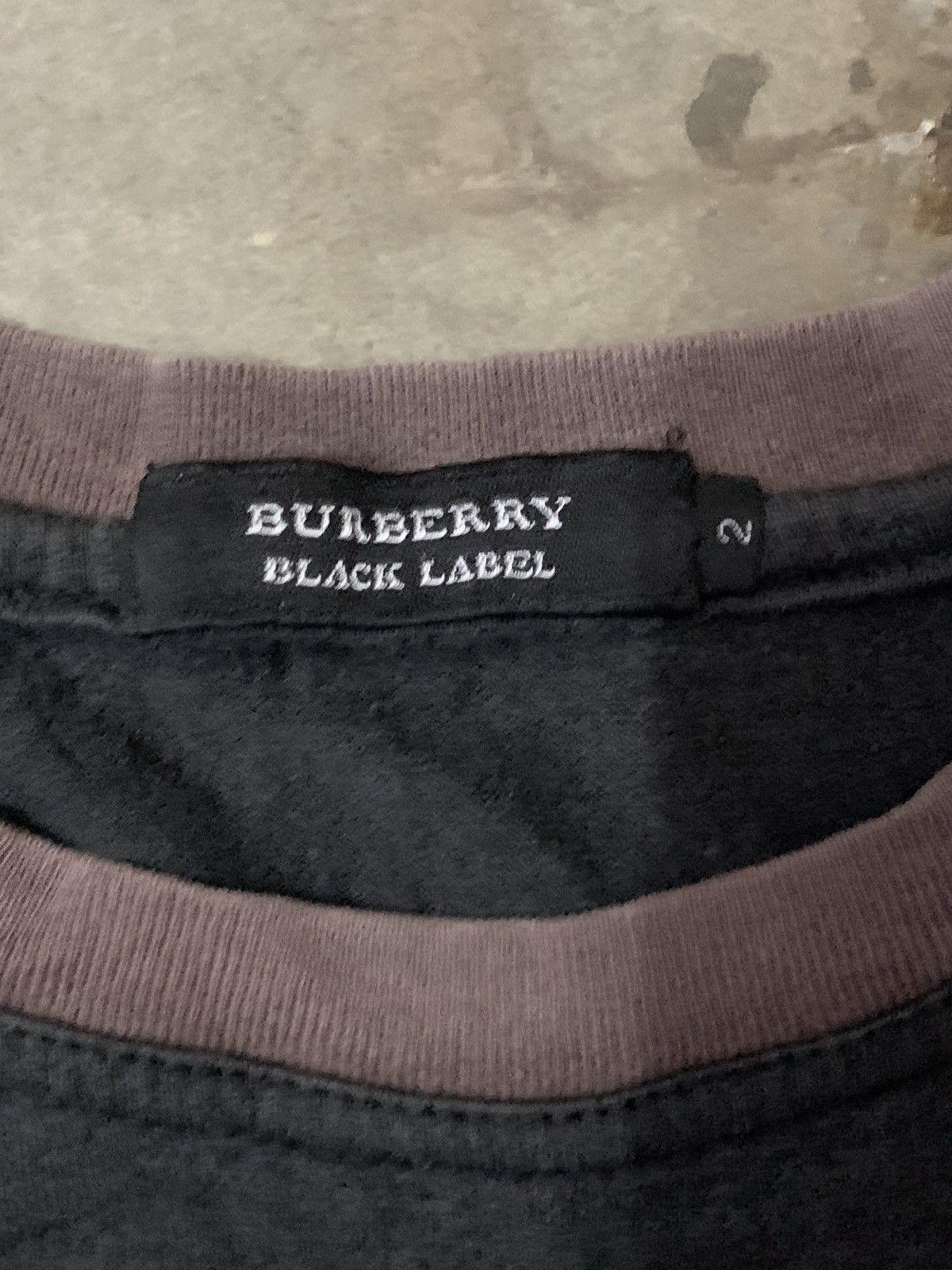 Burberry Burberry Black Label Ringer Tee Size US M / EU 48-50 / 2 - 4 Thumbnail
