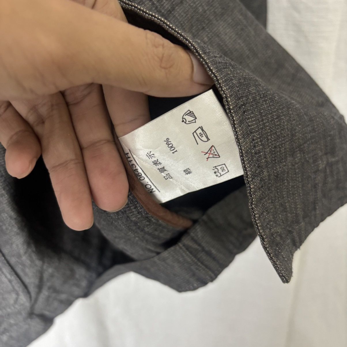 Yohji Yamamoto sacsny y saccs yohji yamamoto jacket Size US L / EU 52-54 / 3 - 5 Thumbnail