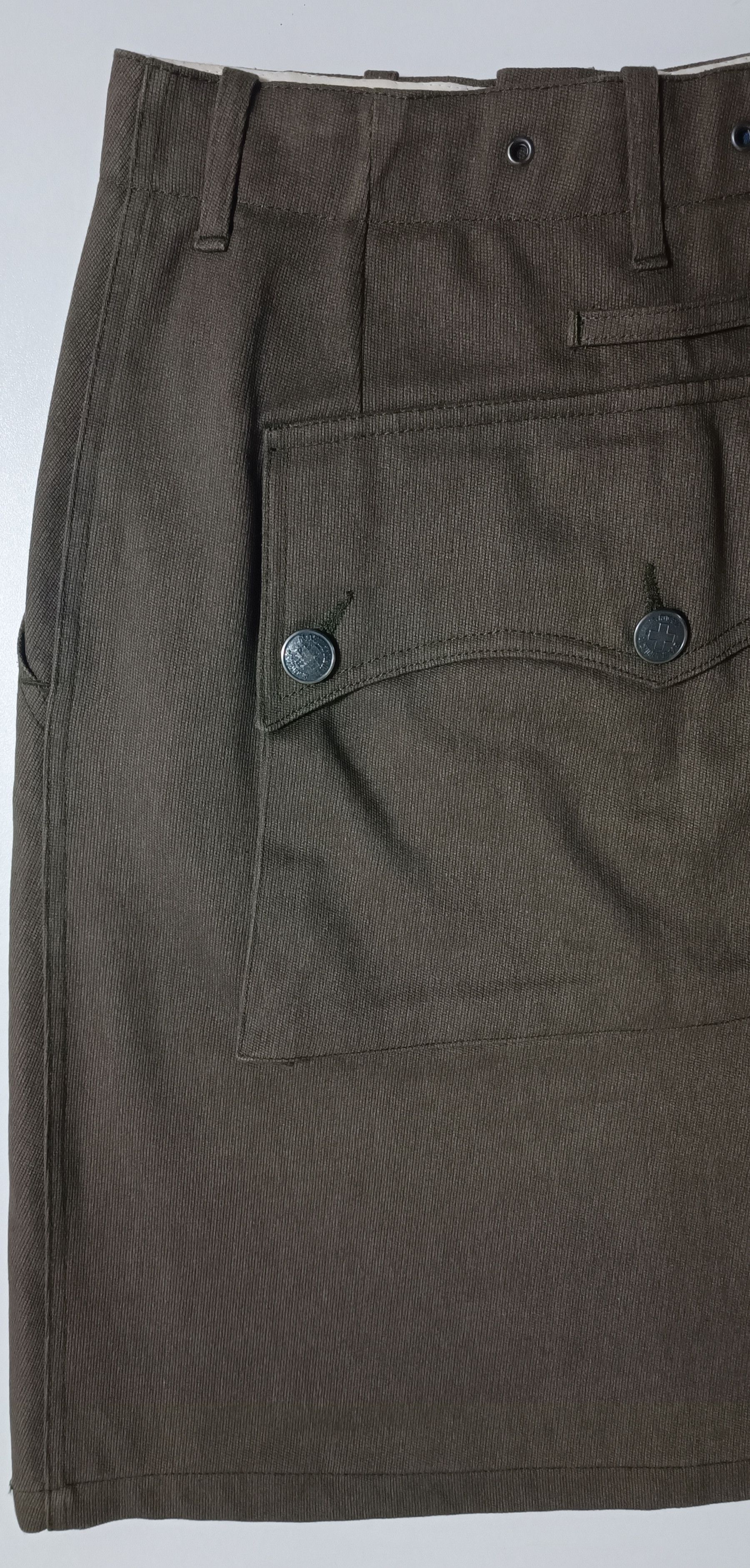 Jean Paul Gaultier 90's - Gaultier Jeans - Big pocket vintage midi skirt Size 27" / US 4 / IT 40 - 24 Thumbnail