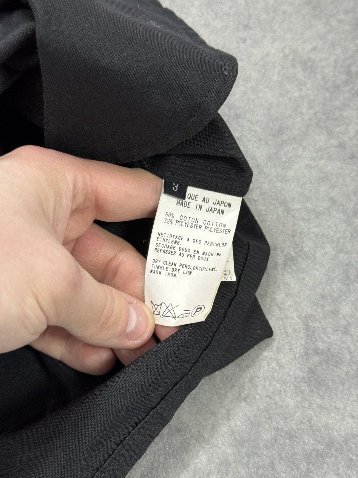 Yohji Yamamoto 2008 collection yohji yamamoto asymetric pocket shirt Size US M / EU 48-50 / 2 - 8 Thumbnail