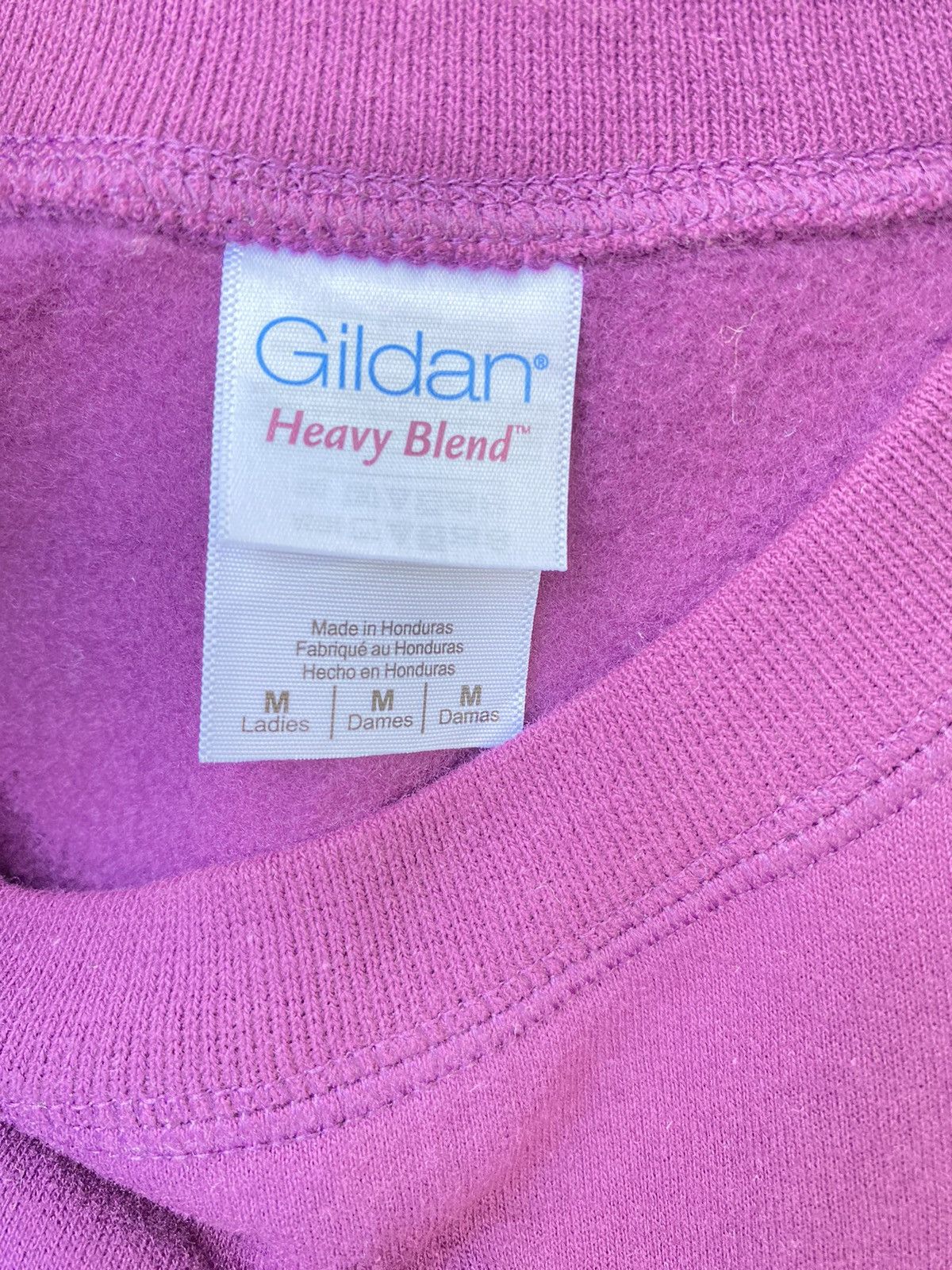 Gildan Gildan vintage purple sweater Size M / US 6-8 / IT 42-44 - 12 Thumbnail