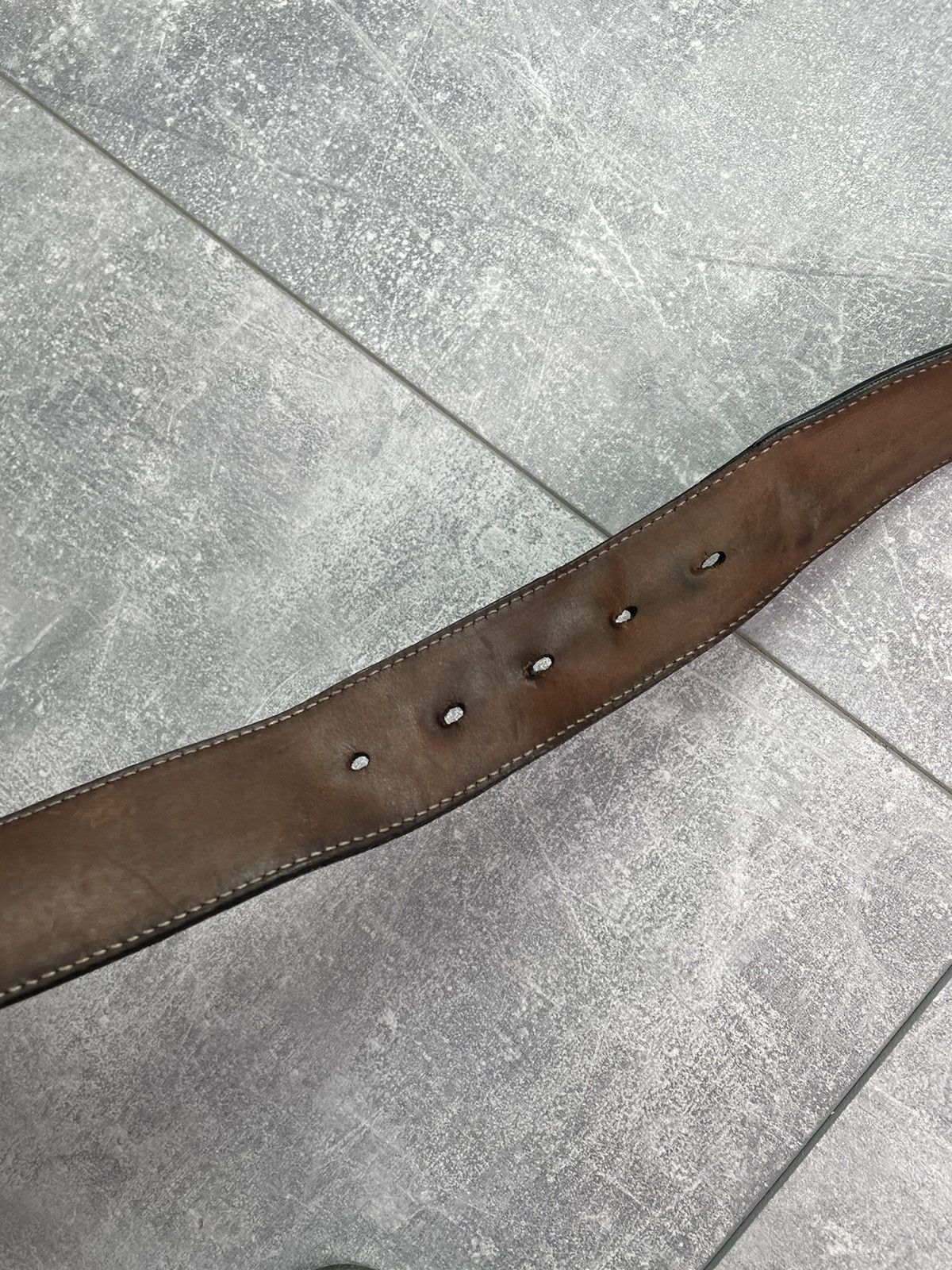 Gucci Gucci GG Leather Belt Size ONE SIZE - 6 Thumbnail
