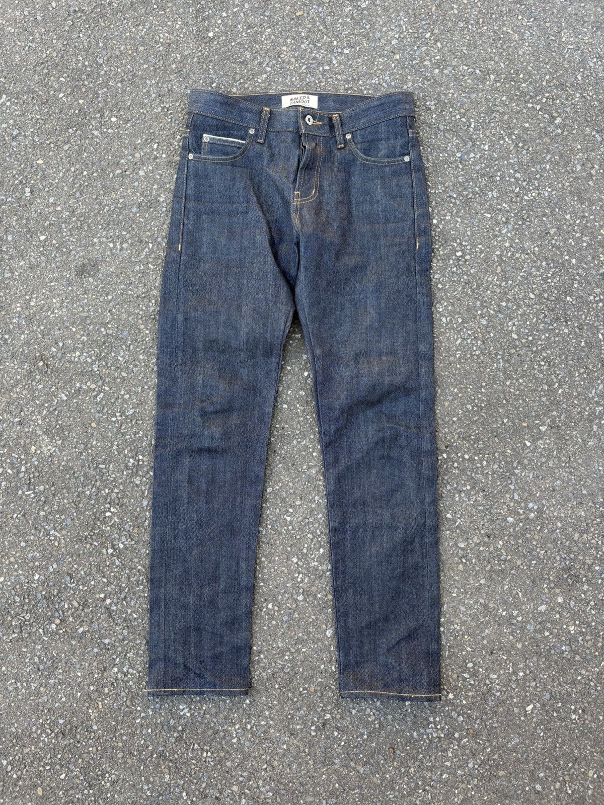 Naked & Famous Naked & Famous Denim Guy Left Hand Twill Selvedge Japanese Size US 31 - 1 Thumbnail