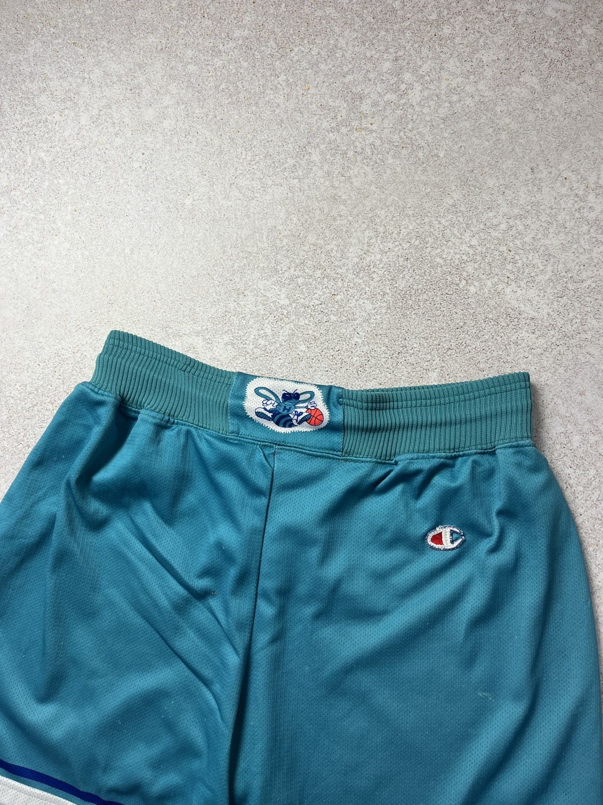 NBA Charlotte Hornets Vintage Champion Men's Shorts NBA Size US 32 / EU 48 - 2 Thumbnail
