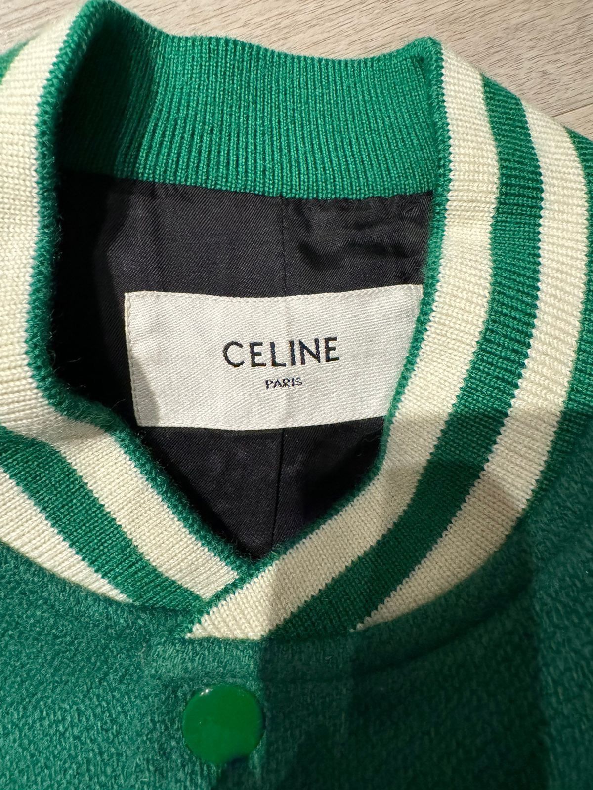 Celine Celine Teddy Varsity Jacket Size US M / EU 48-50 / 2 - 6 Thumbnail