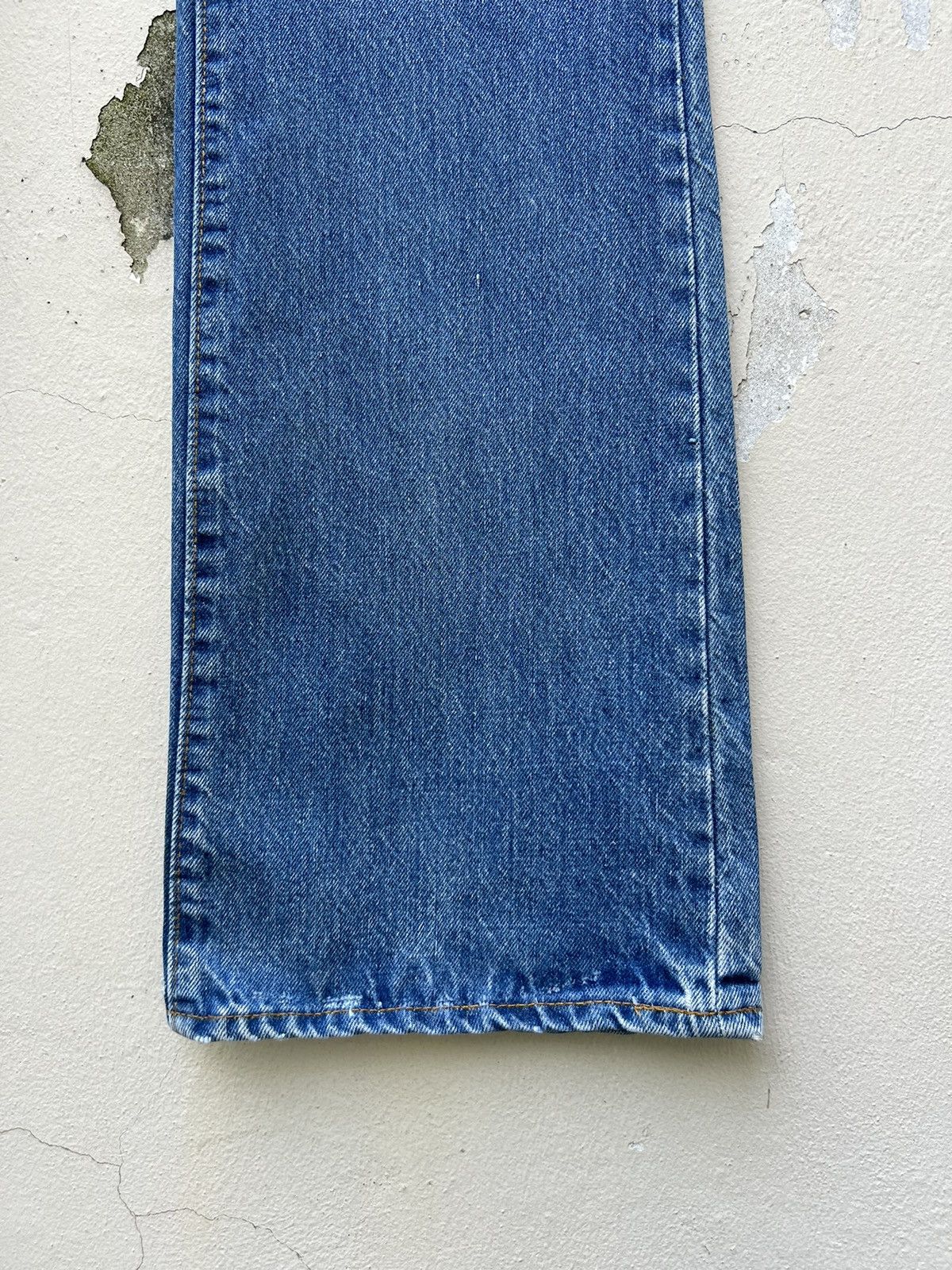 Levi's VTG 70s Levi’s 517 42 Talon Faded Blue Denim Bootcut Jeans Size US 31 - 14 Thumbnail