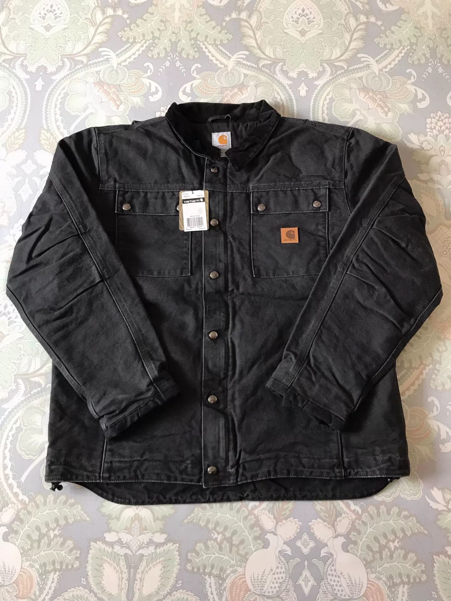 Carhartt Carhartt 103194 Washed Canvas Work Jacket Size US L / EU 52-54 / 3 - 1 Thumbnail