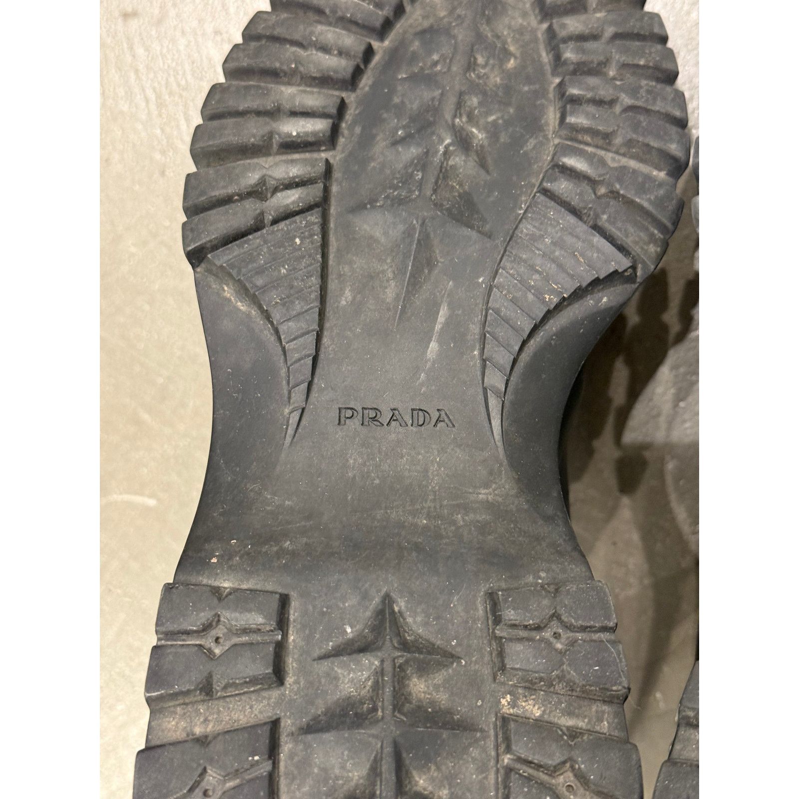 Prada 2000s Prada leather combat boots Size US 10 / EU 43 - 11 Thumbnail
