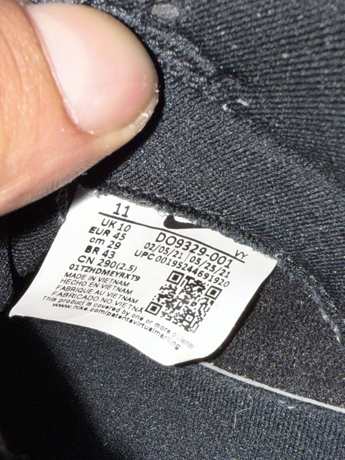 Nike × Undefeated Nike Dunk Low x Undefeated Collab Size US 11 / EU 44 - 6 Thumbnail