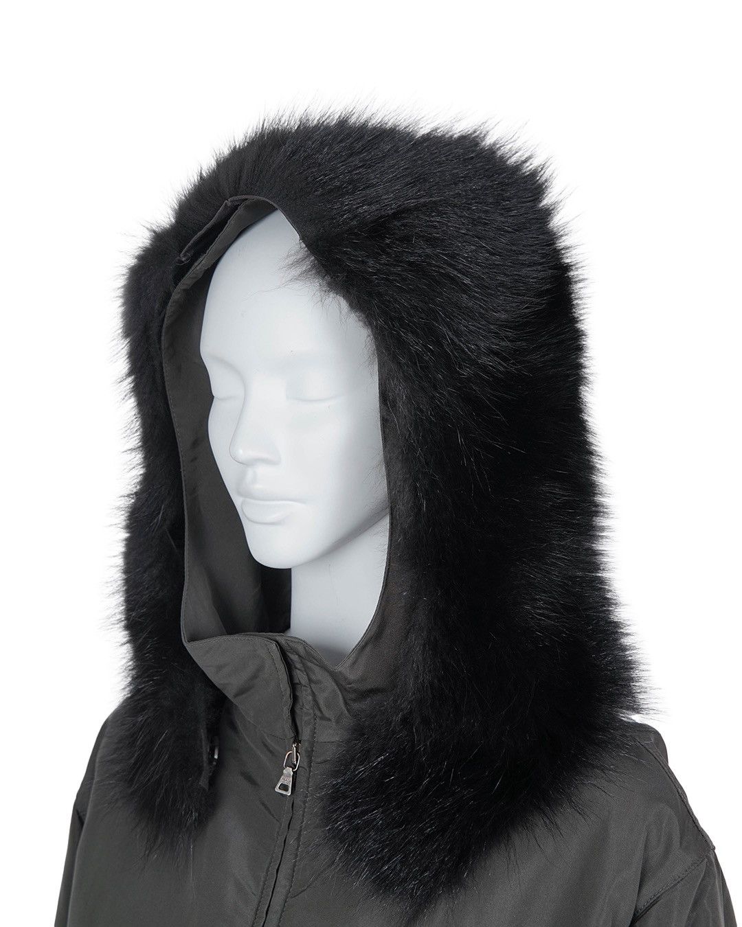 Prada Prada F/W2006 Raccoon Fur Hood Jacket Size M / US 6-8 / IT 42-44 - 9 Thumbnail