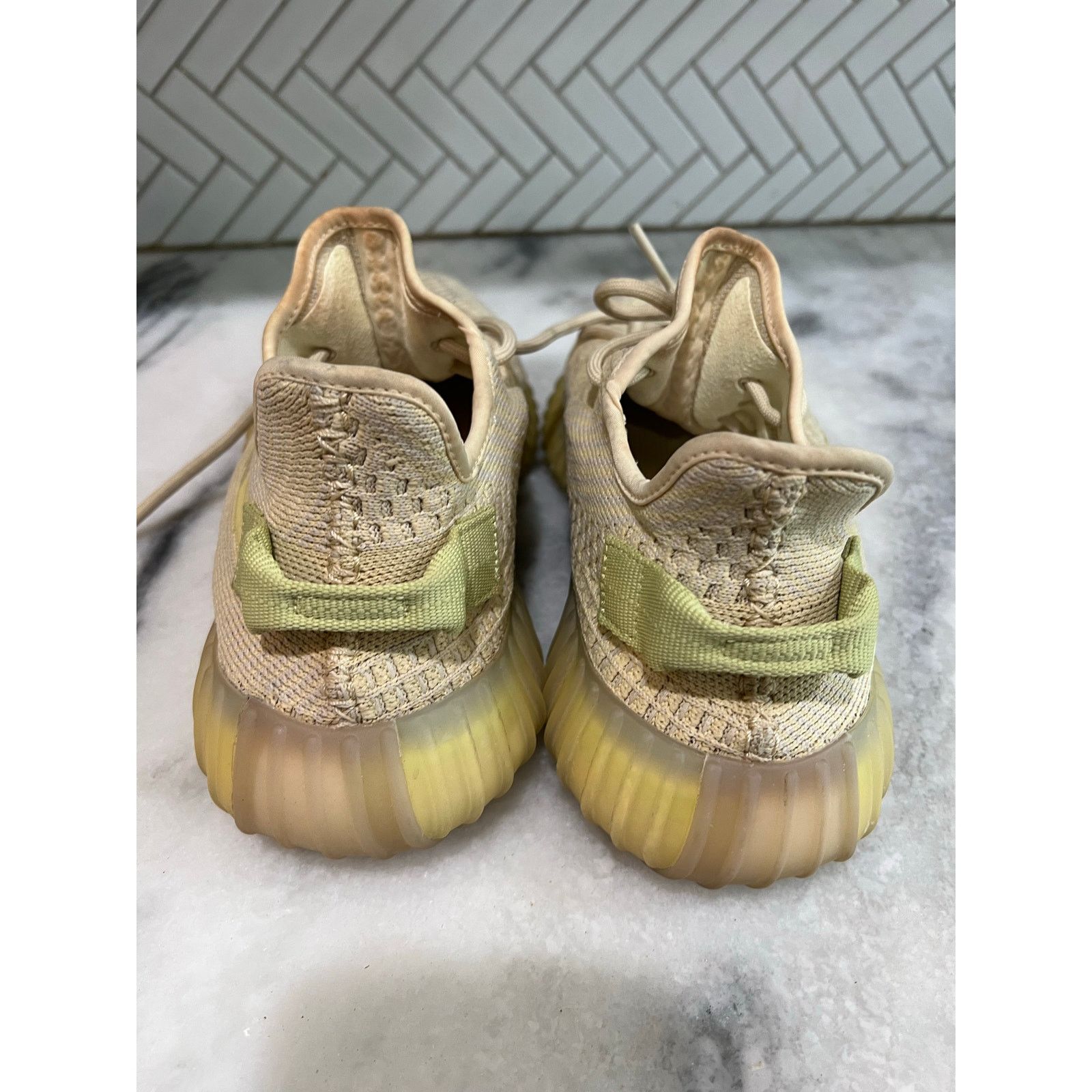 adidas gazelle silver green womens Yeezy Boost 350 V2 “UV Light”