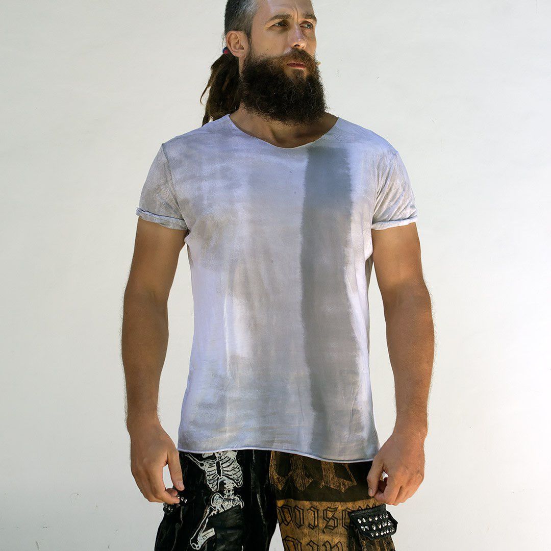 Other GREY STRIPE—Ritual Tee №10/10 Final in the One-of-One Series Size US L / EU 52-54 / 3 - 3 Thumbnail