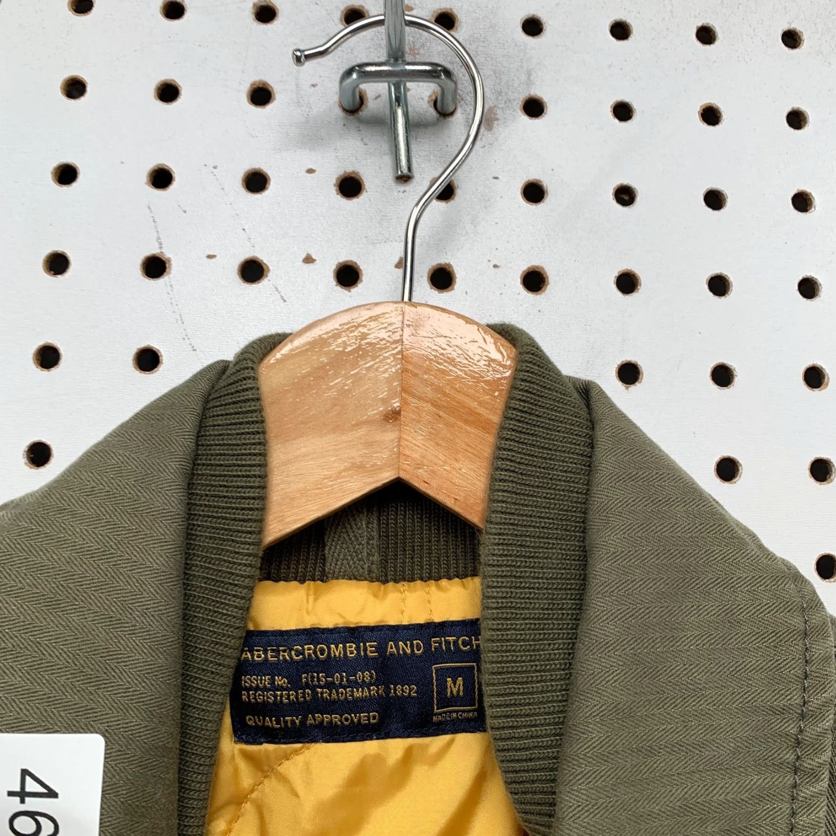 Abercrombie & Fitch VINTAGE Abercrombie & Fitch Military Jacket Mens M Green Lined Size US M / EU 48-50 / 2 - 3 Thumbnail