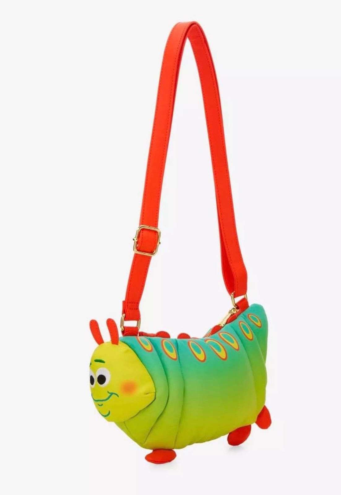 Loungefly Disney Pixar Bug's Life Heimlich Figural Xbody Bag