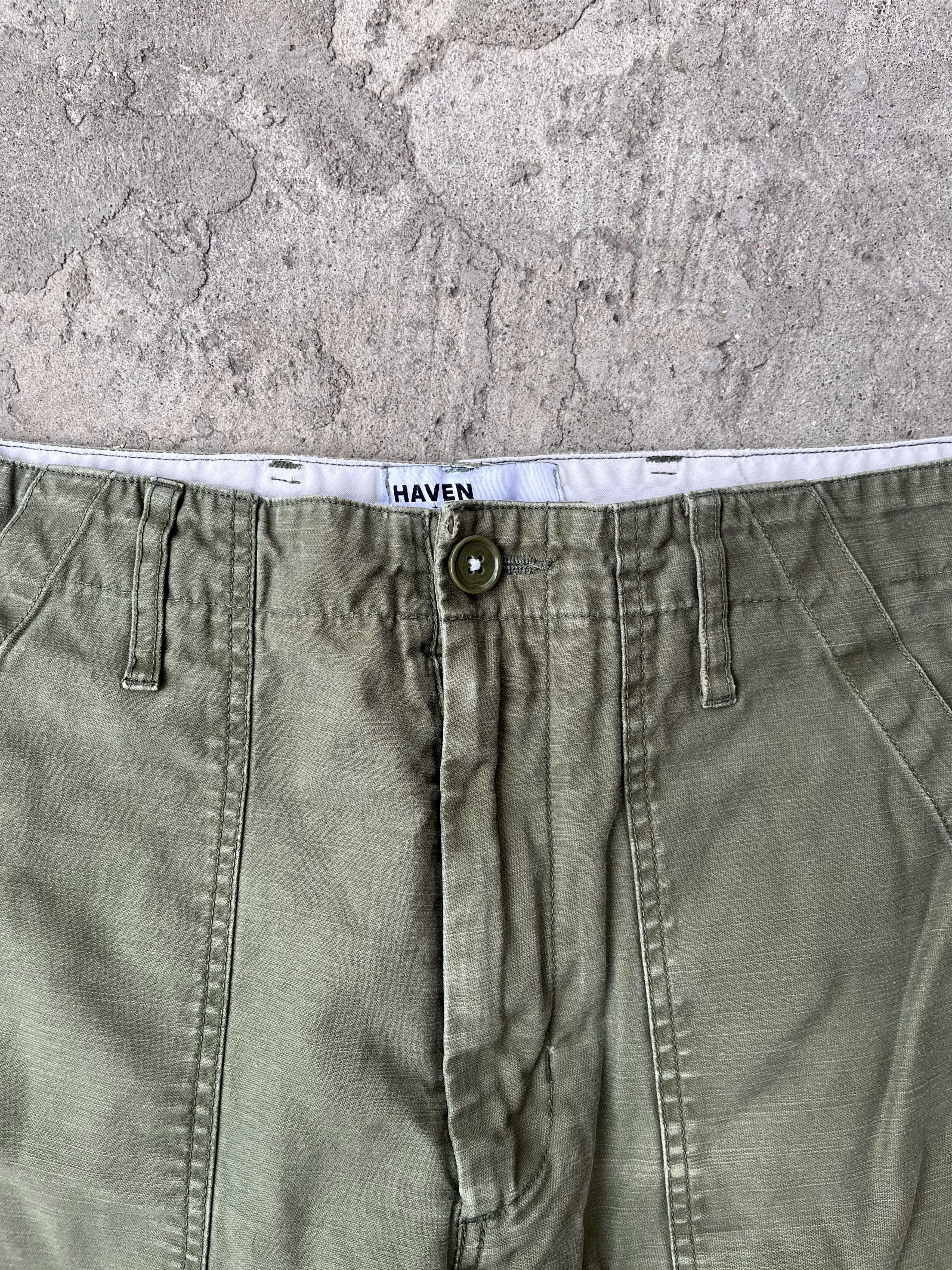 Haven Haven Military Trouser Fatigues Olive Size US 30 / EU 46 - 3 Thumbnail