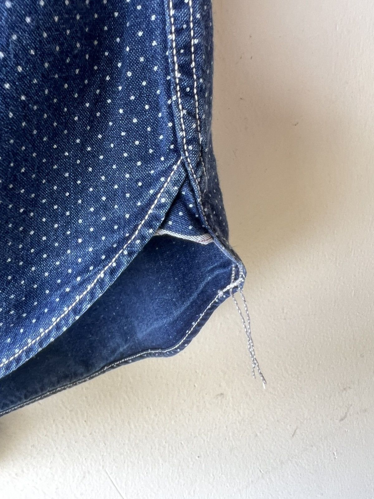 Freewheelers Freewheelers Union Special Dot Stifel Indigo Work Shirt Size US S / EU 44-46 / 1 - 12 Thumbnail
