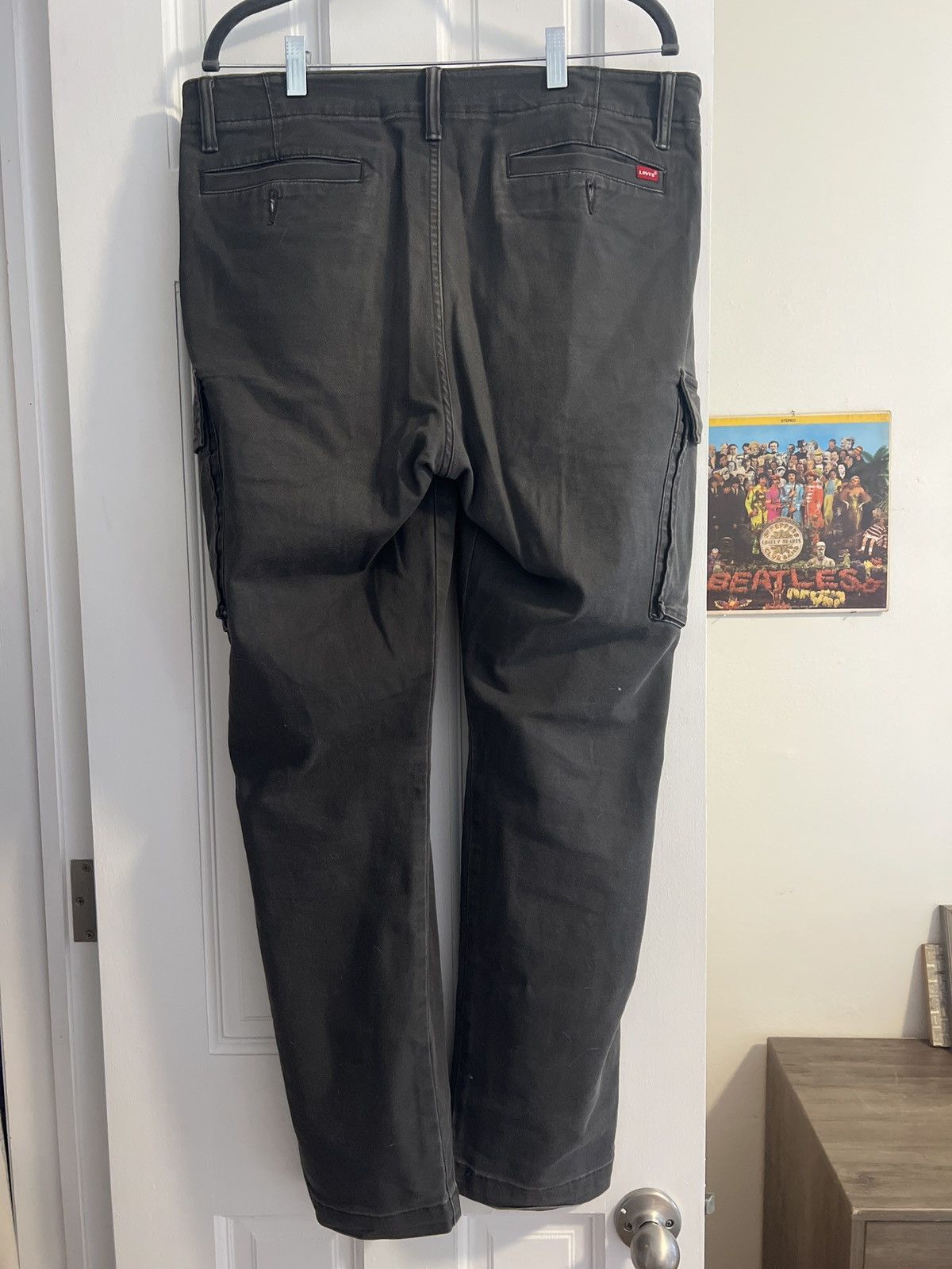 Levi's Vintage Clothing Levis Vintage Grey Cargo Pants Size US 33 - 2 Thumbnail
