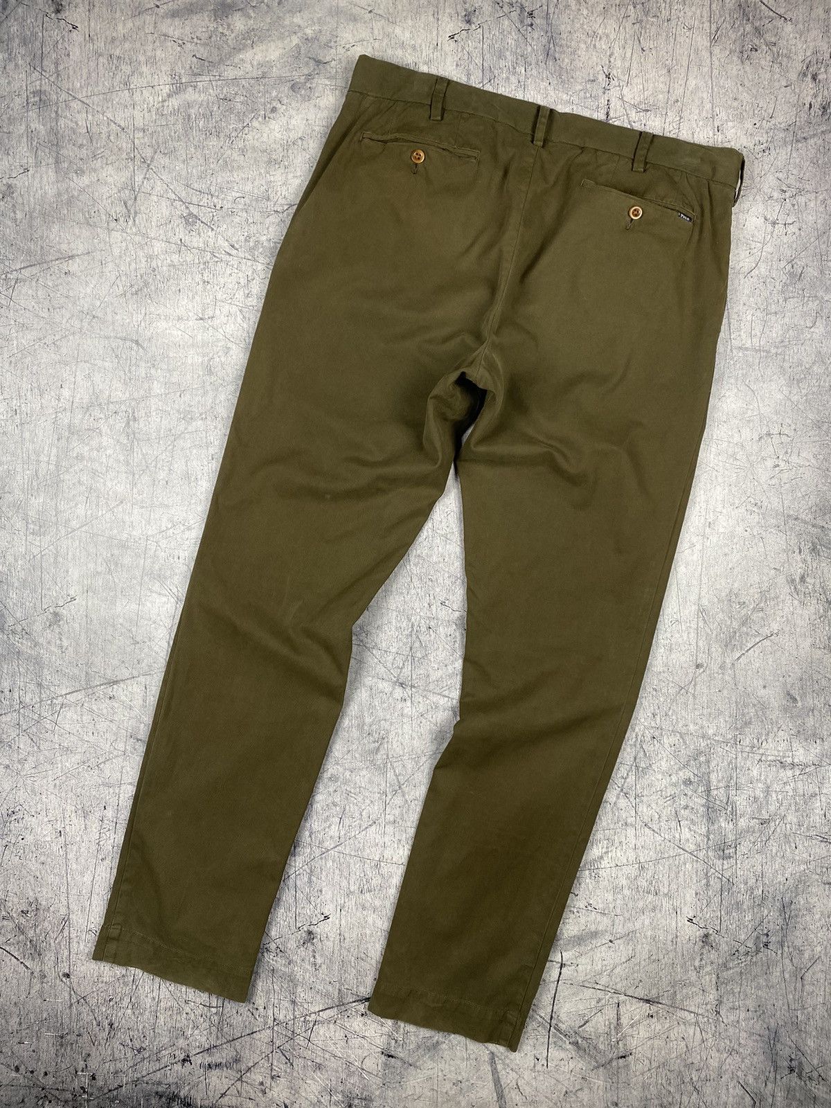 Polo Ralph Lauren × Ralph Lauren × Vintage Vintage Polo Ralph Lauren Chinos Casual Pants Size 34 x 32 Size US 34 / EU 50 - 4 Thumbnail